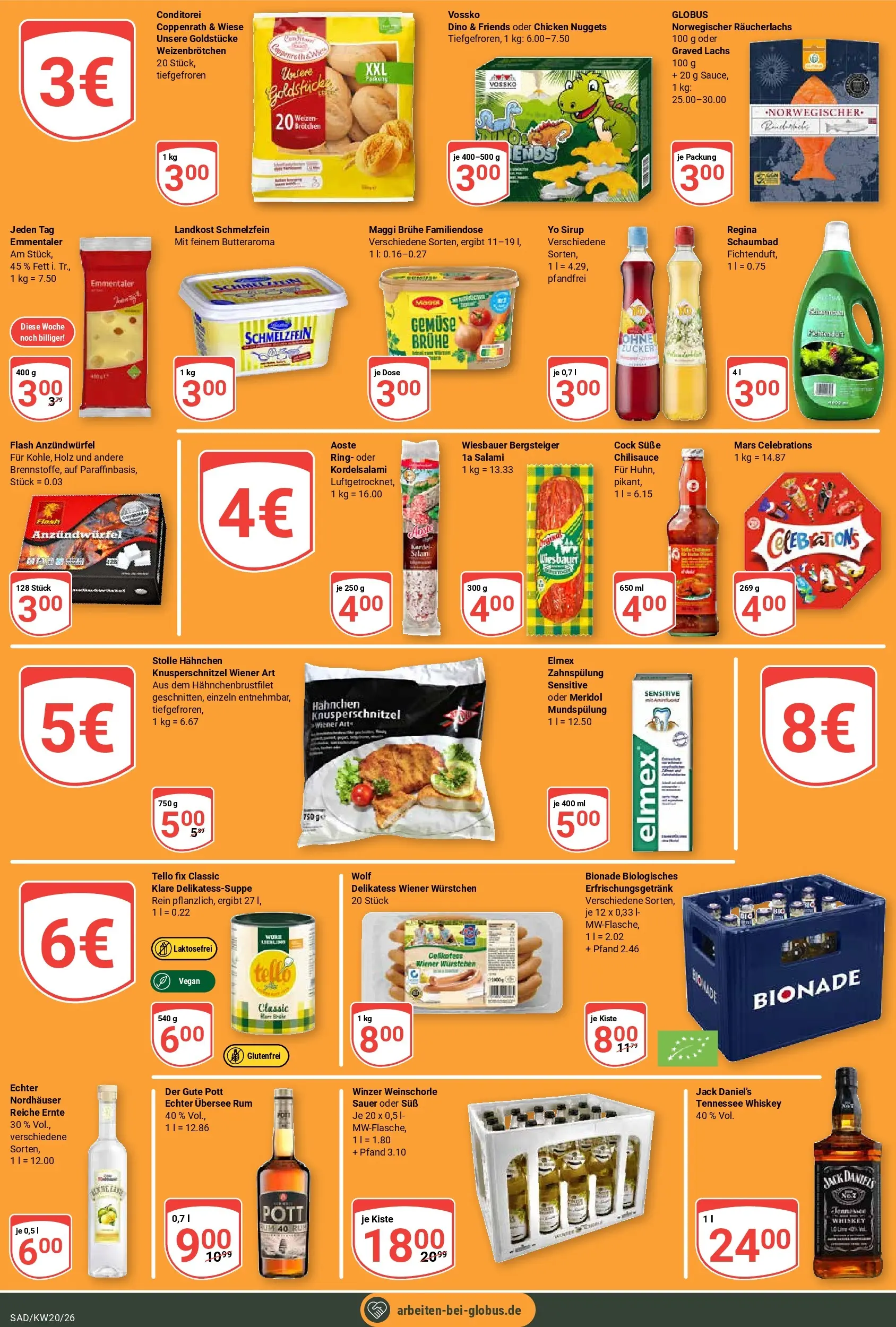 Globus Prospekt Schwandorf	 (ab 10.05.2026) » Angebote online | Seite: 16 | Produkte: Bionade, Mars, Gemüse, Whiskey