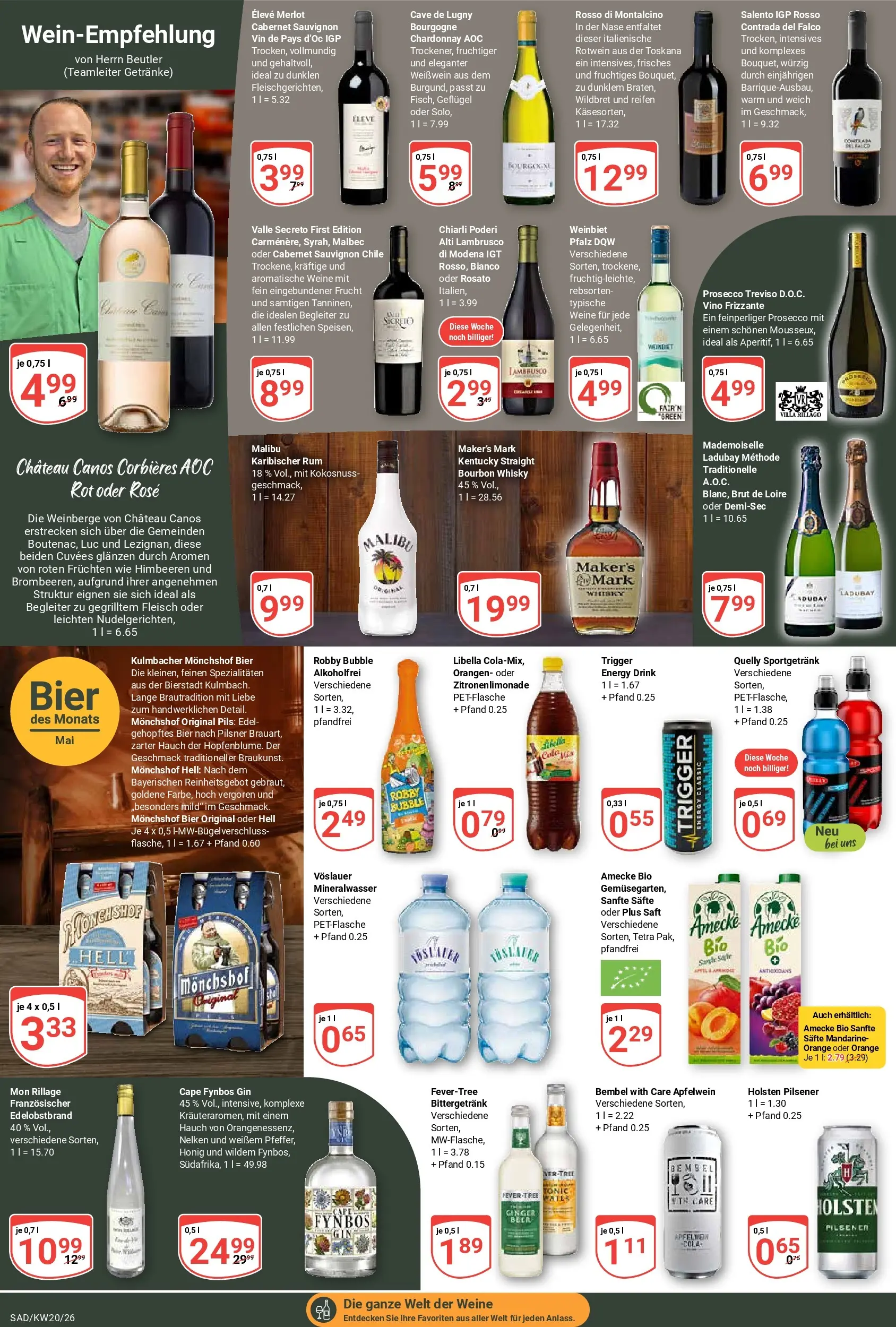 Globus Prospekt Schwandorf	 (ab 10.05.2026) » Angebote online | Seite: 18 | Produkte: Whisky, Monchshof, Bier, Holsten