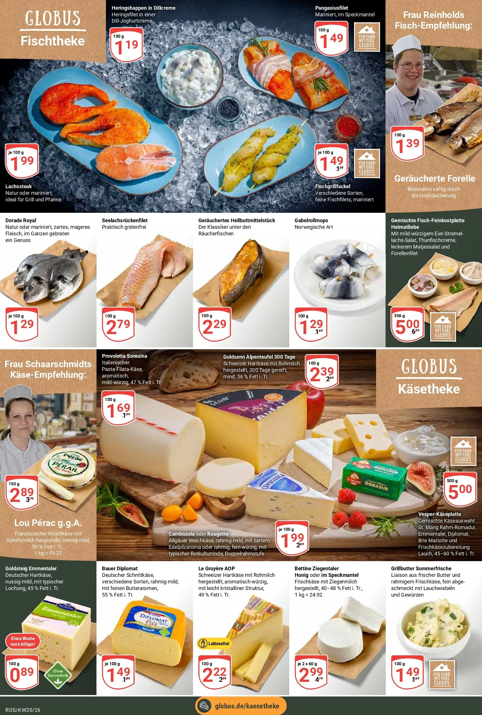 Globus Prospekt Lambrechtshagen	 (ab 10.05.2026) » Angebote online | Seite: 7 | Produkte: Dorade, Grill, Butter, Frischkase