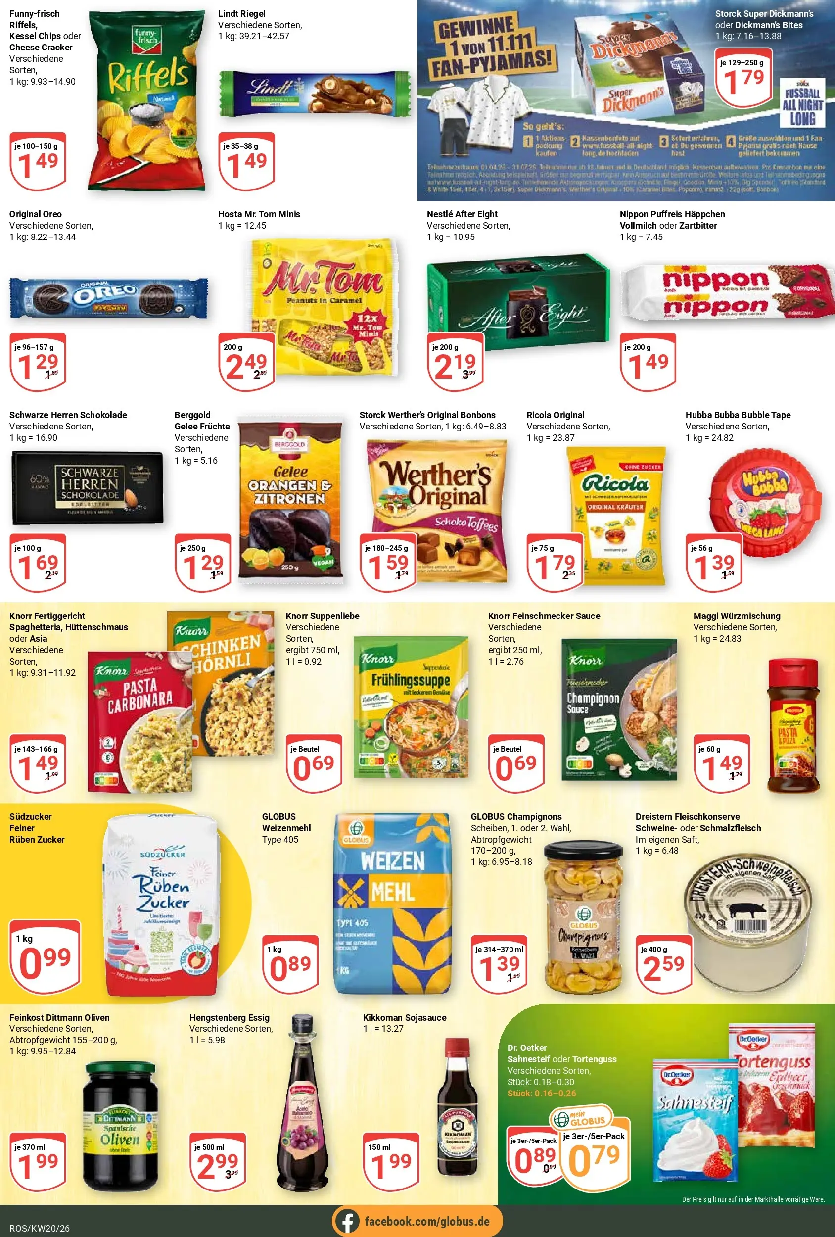 Globus Prospekt Lambrechtshagen	 (ab 10.05.2026) » Angebote online | Seite: 14 | Produkte: Mehl, Weizenmehl, Pasta, Lindt