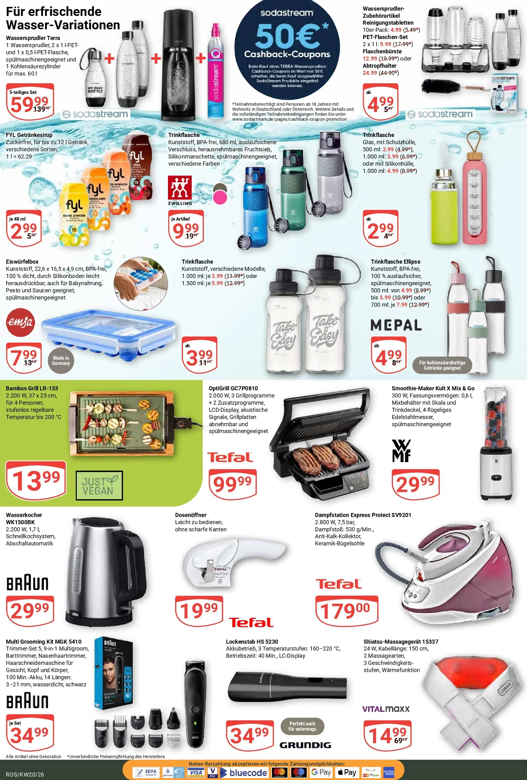 Globus Prospekt Lambrechtshagen	 (ab 10.05.2026) » Angebote online | Seite: 24 | Produkte: Grill, Wasserkocher, Lockenstab, Zitrone