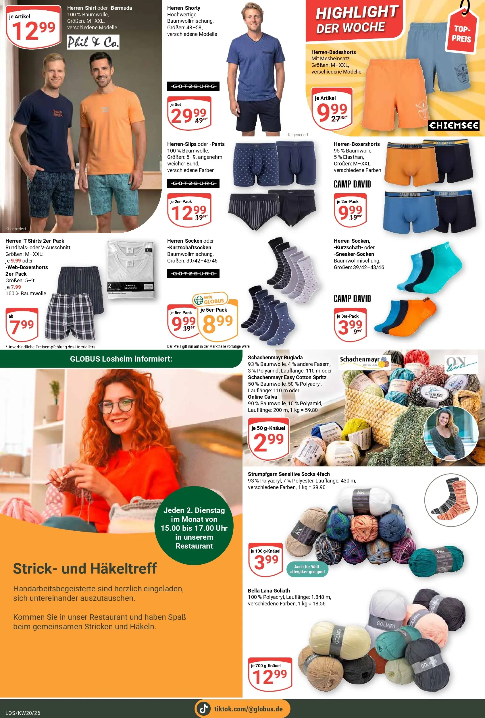 Globus Prospekt Losheim Am See	 (ab 10.05.2026) » Angebote online | Seite: 28 | Produkte: Bermuda, Uhr
