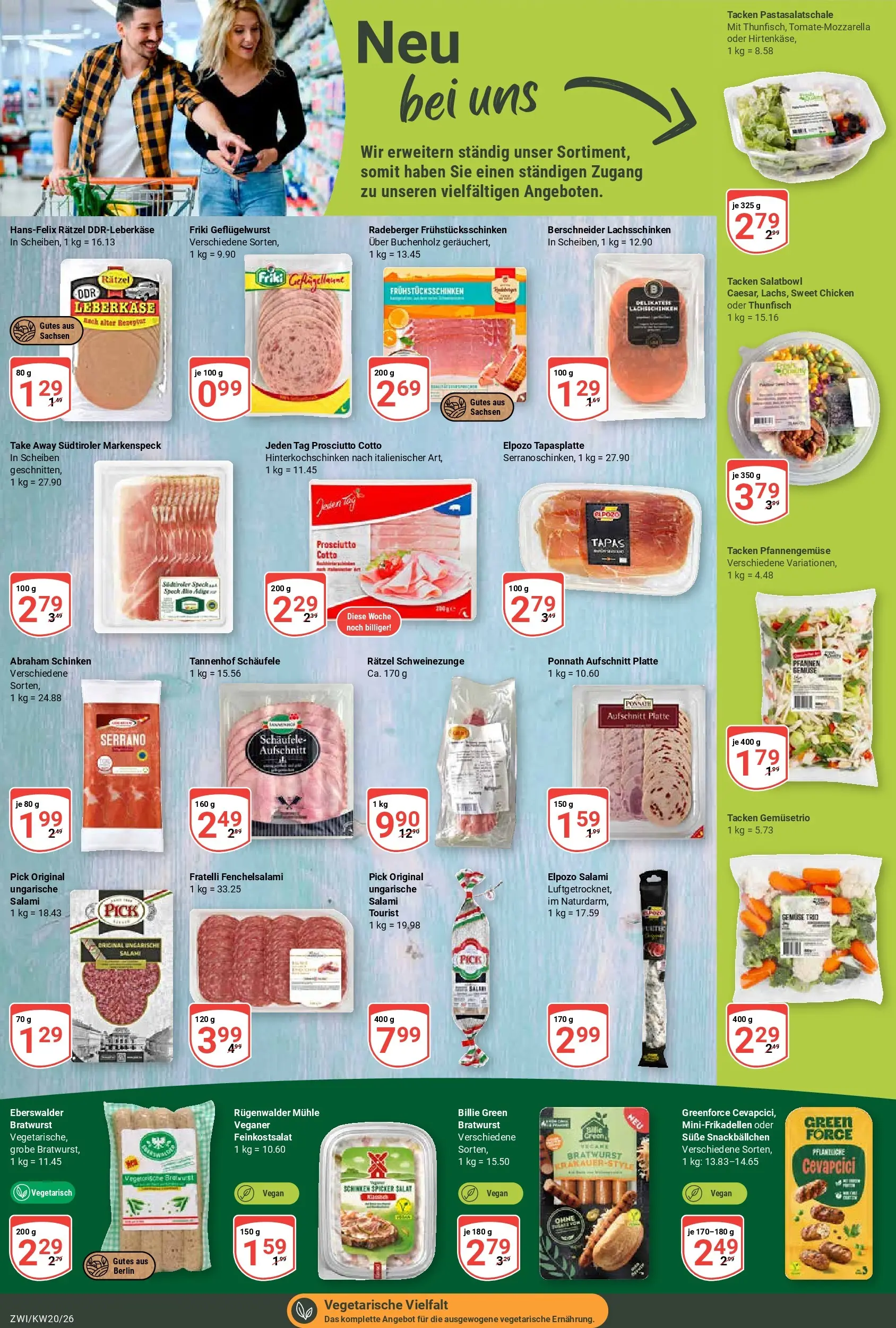 Globus Prospekt Zwickau	 (ab 10.05.2026) » Angebote online | Seite: 17 | Produkte: Bratwurst, Gemüse, Salami, Salat