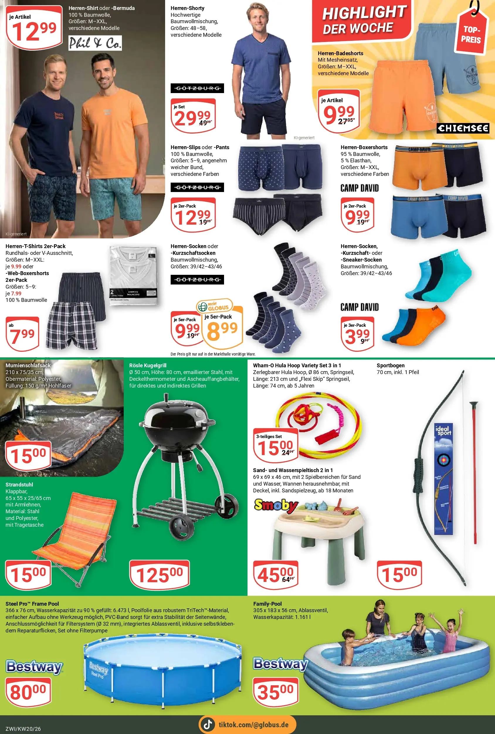 Globus Prospekt Zwickau	 (ab 10.05.2026) » Angebote online | Seite: 27 | Produkte: Bermuda