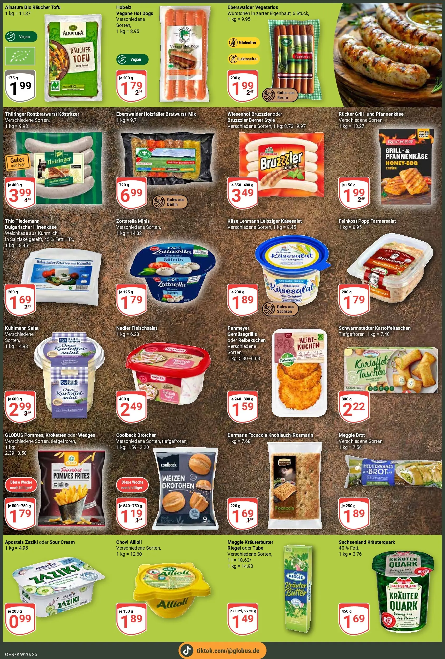 Globus Prospekt Gera	 (ab 10.05.2026) » Angebote online | Seite: 2 | Produkte: Käse, Kostritzer, Pommes, Kuchen