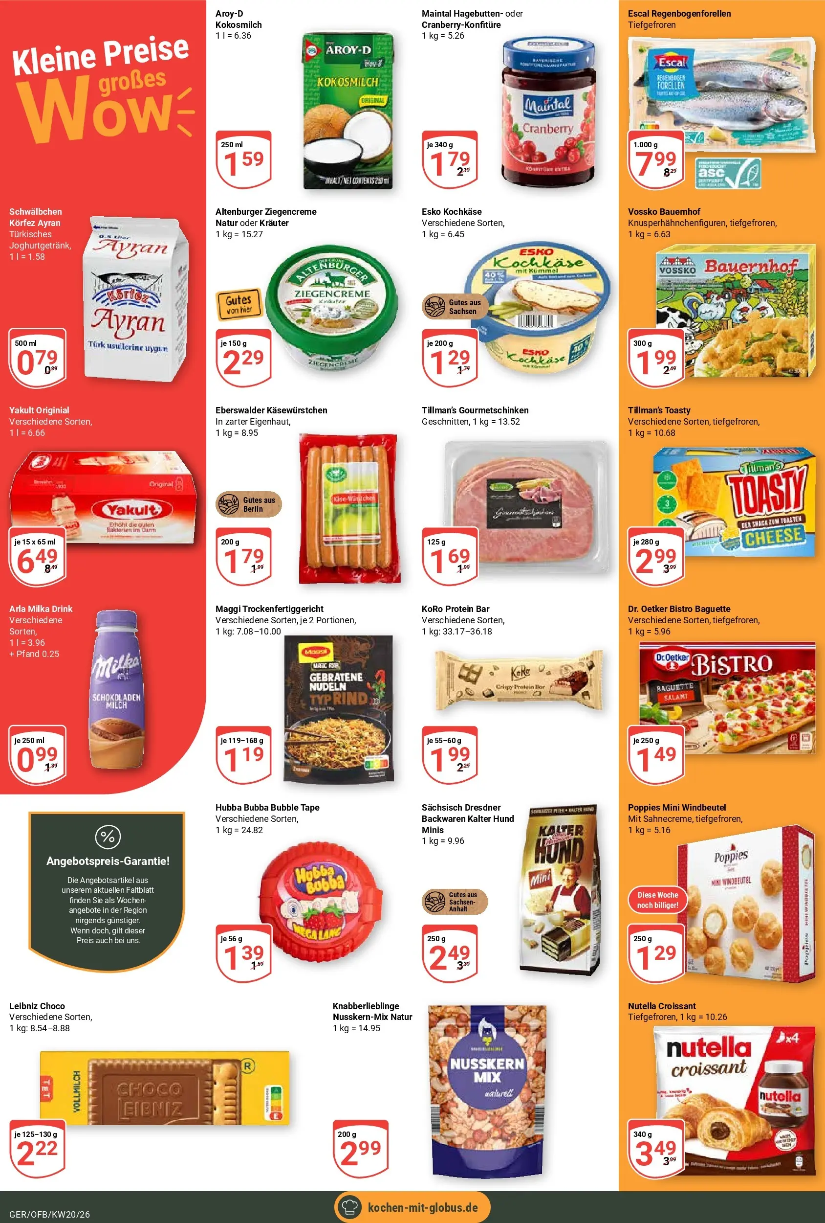 Globus Prospekt Gera	 (ab 10.05.2026) » Angebote online | Seite: 8 | Produkte: Maggi, Baguette, Milka, Croissant