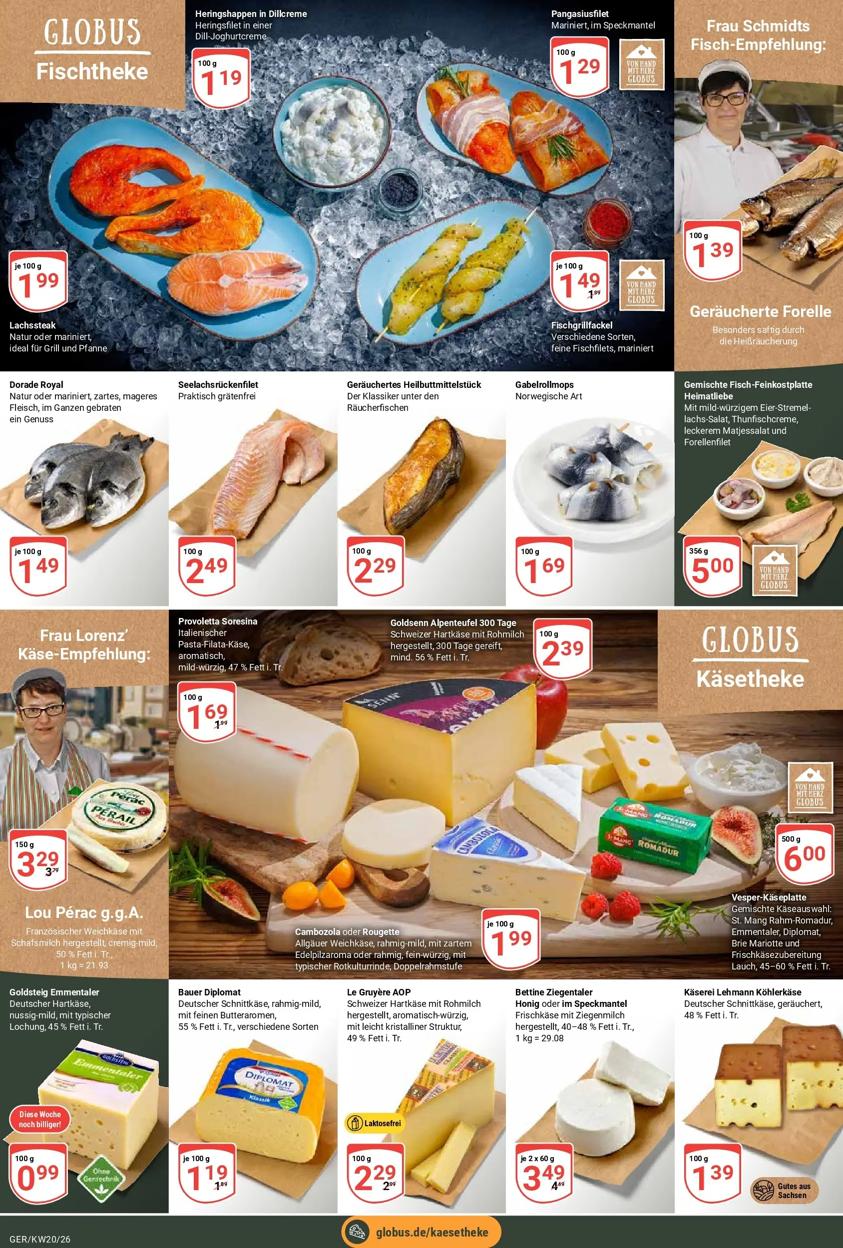 Globus Prospekt Gera	 (ab 10.05.2026) » Angebote online | Seite: 12 | Produkte: Dorade, Grill, Frischkase