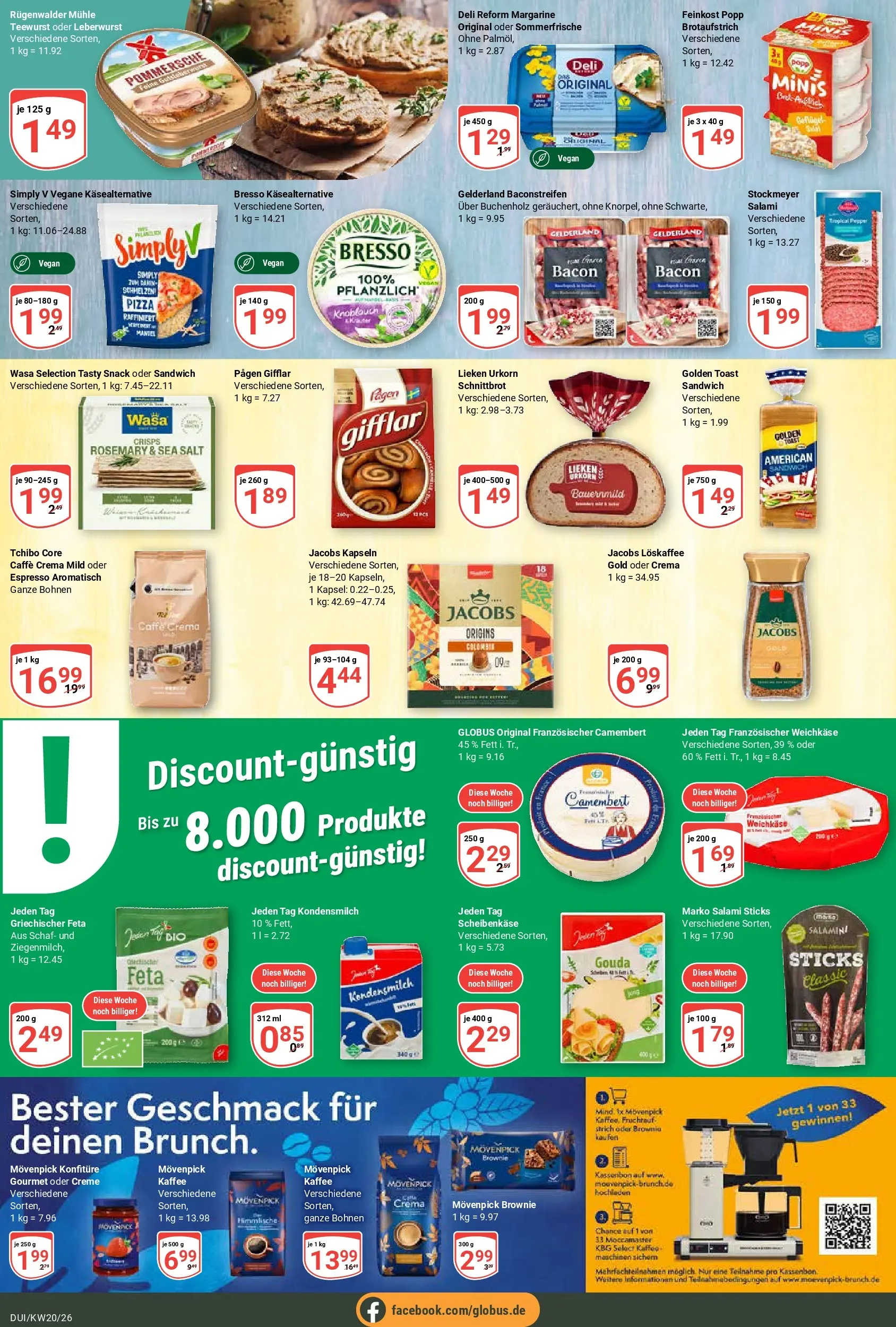 Globus Prospekt Duisburg	 (ab 10.05.2026) » Angebote online | Seite: 14 | Produkte: Kaffee, Bresso, Knoblauch, Pizza