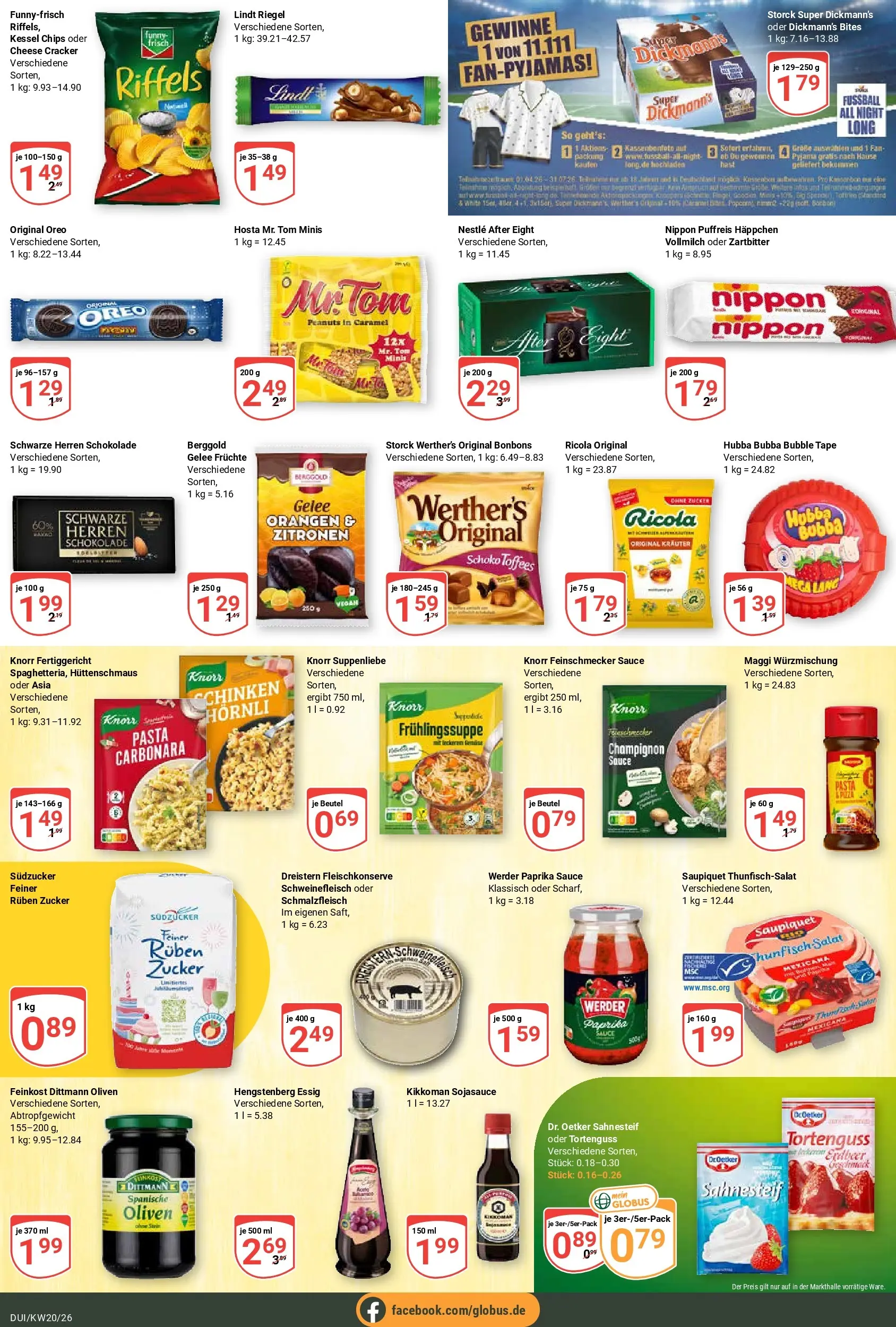 Globus Prospekt Duisburg	 (ab 10.05.2026) » Angebote online | Seite: 16 | Produkte: Zucker, Pasta, Schinken, Zitronen
