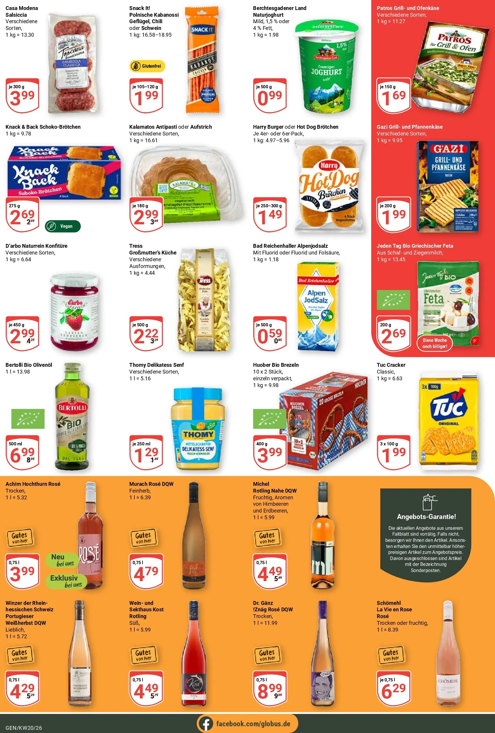 Globus Prospekt Gensingen	 (ab 10.05.2026) » Angebote online | Seite: 7 | Produkte: Himbeeren, Feta, Joghurt, Bad