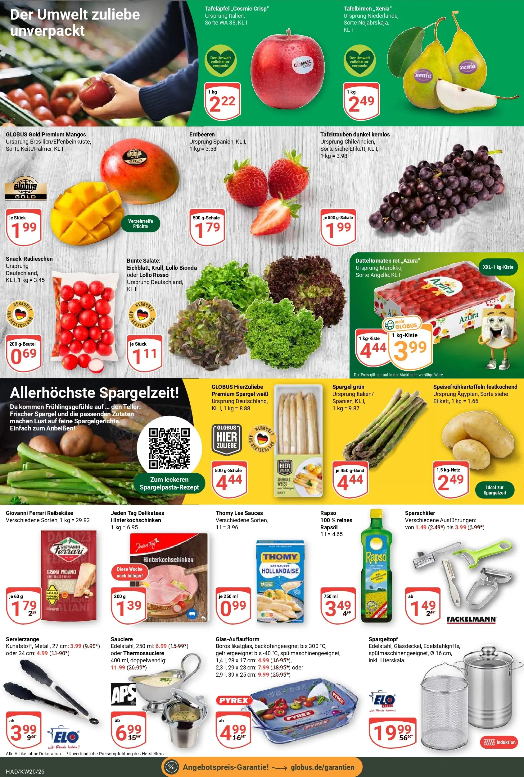 Globus Prospekt Halle (saale)	 (ab 10.05.2026) » Angebote online | Seite: 9 | Produkte: Thomy les sauces, Rapsöl, Erdbeeren, Reibekase