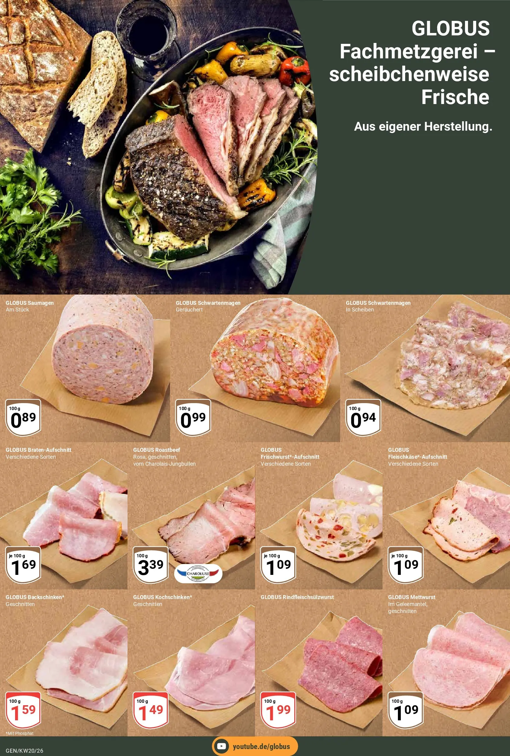 Globus Prospekt Gensingen	 (ab 10.05.2026) » Angebote online | Seite: 13 | Produkte: Roastbeef