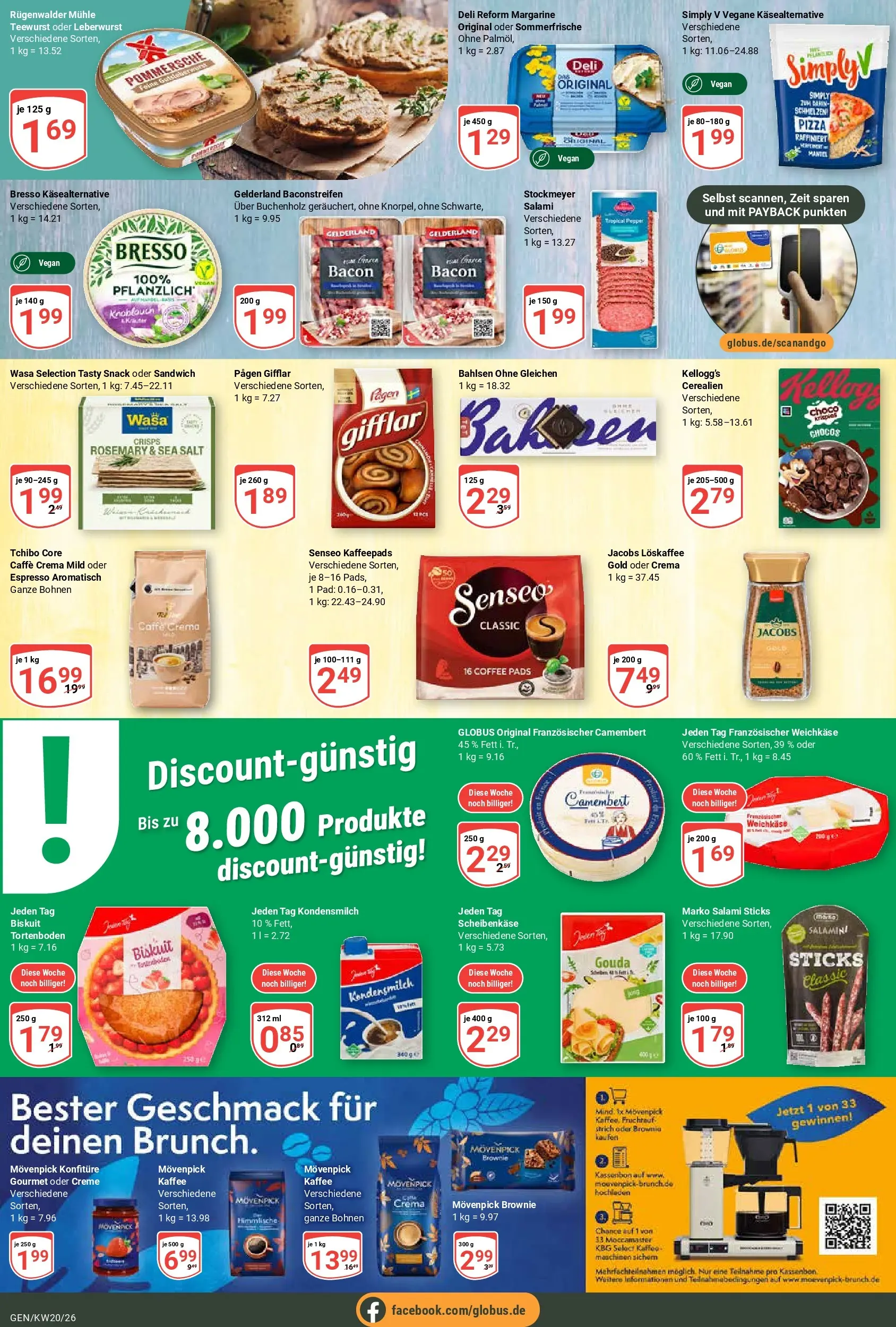 Globus Prospekt Gensingen	 (ab 10.05.2026) » Angebote online | Seite: 19 | Produkte: Margarine, Mühle, Kaffee, Senseo kaffeepads