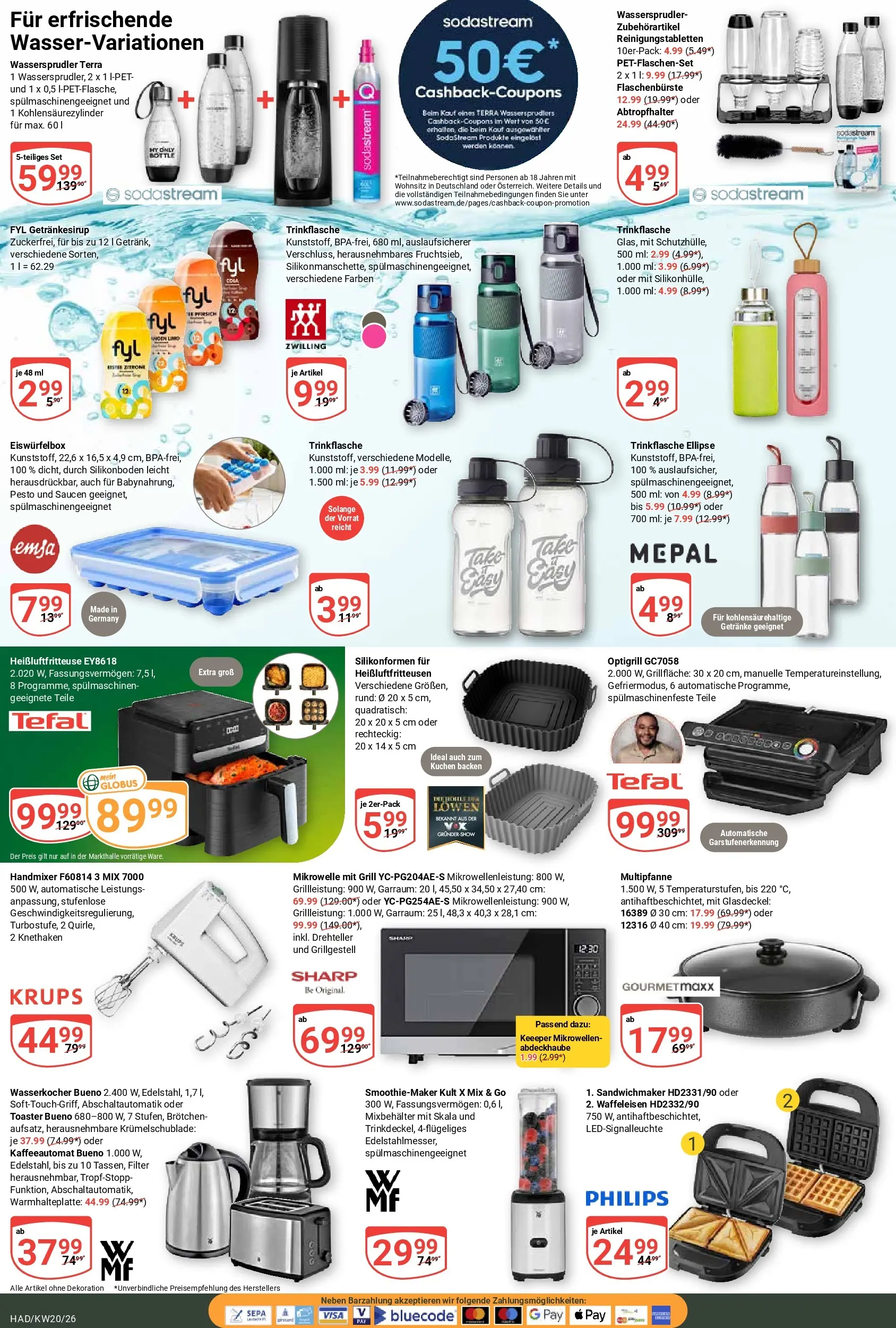 Globus Prospekt Halle (saale)	 (ab 10.05.2026) » Angebote online | Seite: 24 | Produkte: Mikrowelle, Grill, Toaster, Heißluftfritteuse