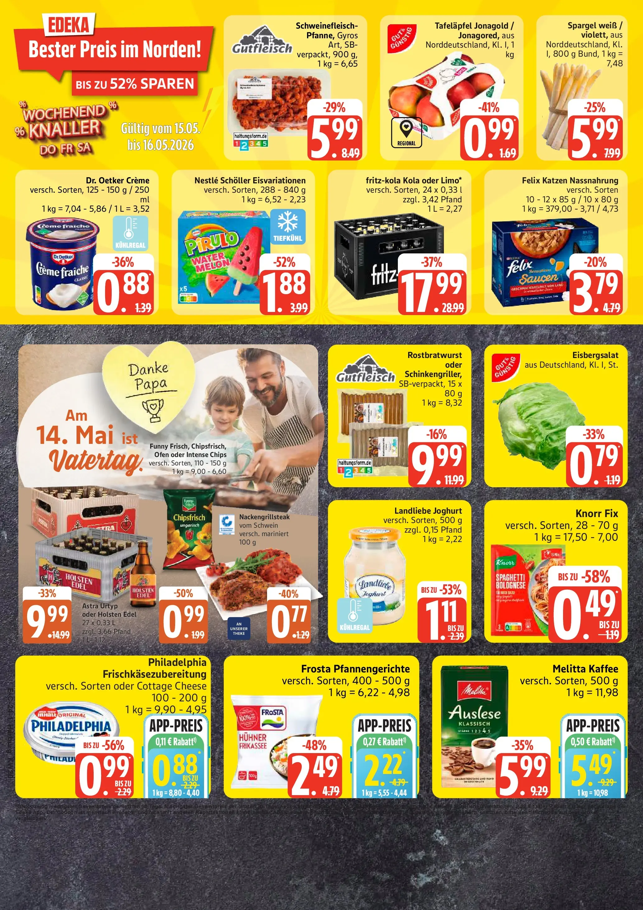 Edeka prospekt Hamburg	 (ab 10.05.2026) » Angebote Online | Seite: 31 | Produkte: Ofen, Knorr fix, Melitta kaffee, Landliebe joghurt
