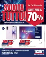 CO-PRE SOC.COOP. A.R.L. SVUOTA TUTTO da Trony Desenzano del Garda! - al 17.05.2026