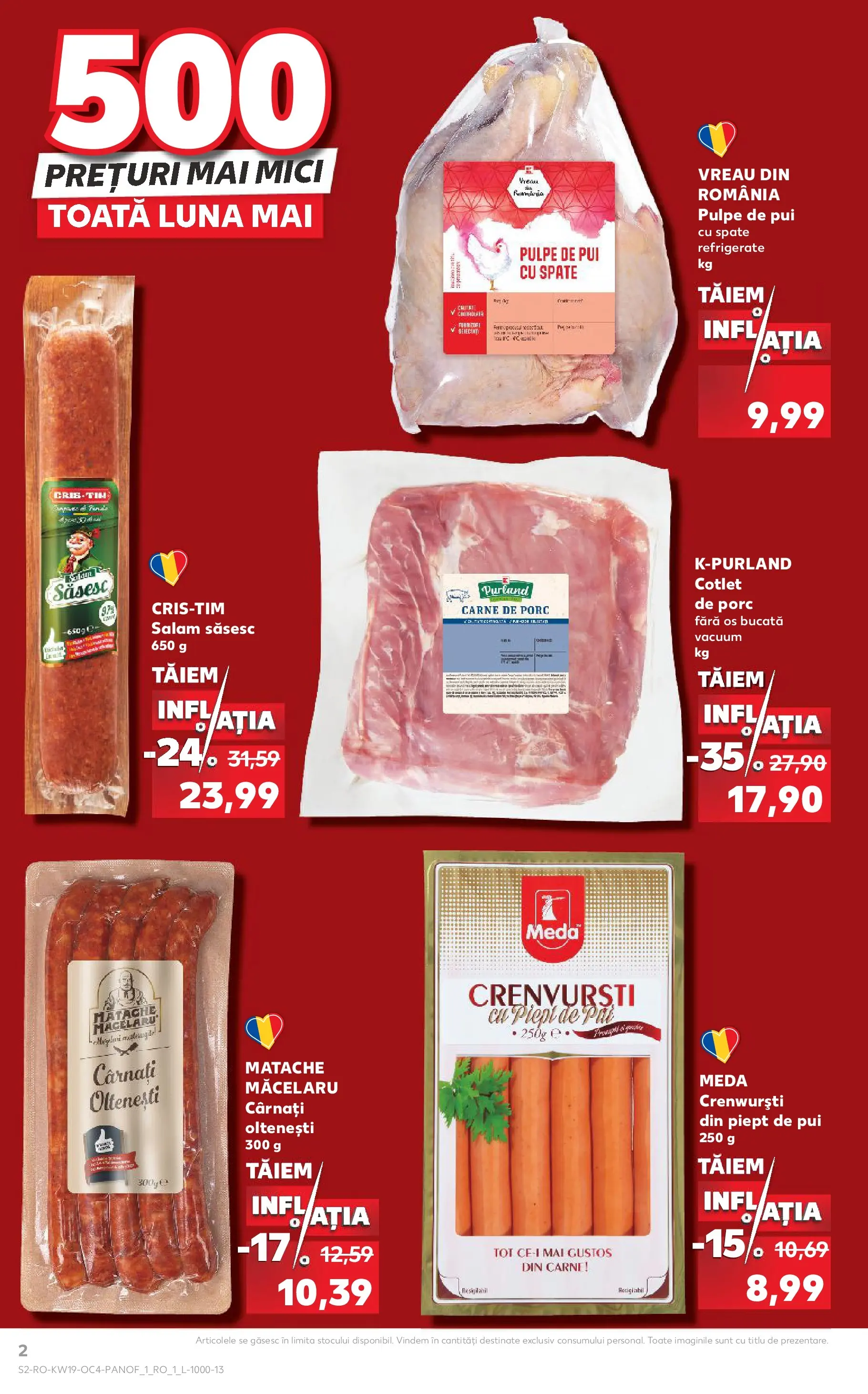 Kaufland Alexandria 06.05.2026 - Revista si Oferta | Pagină: 2 | Produse: Lait de coco, Crenvurști, Carne De Porc, Cârnați