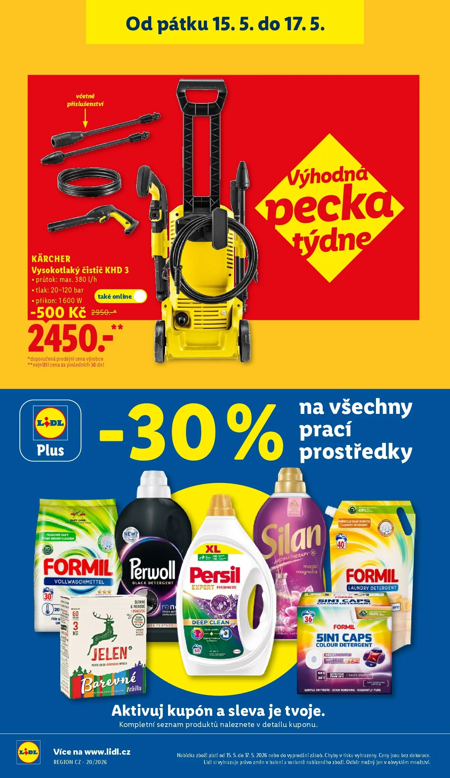 Lidl leták od 10.05.2026 - Nový akční leták | Strana: 22 | Produkty: Mýdlo, Prací prostředek, Perwoll Black, Silan