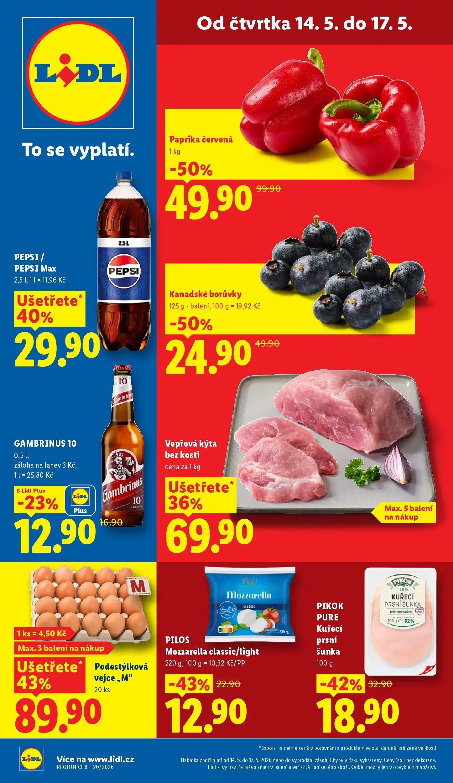 Lidl leták od 13.05.2026 - Nový akční leták | Strana: 1