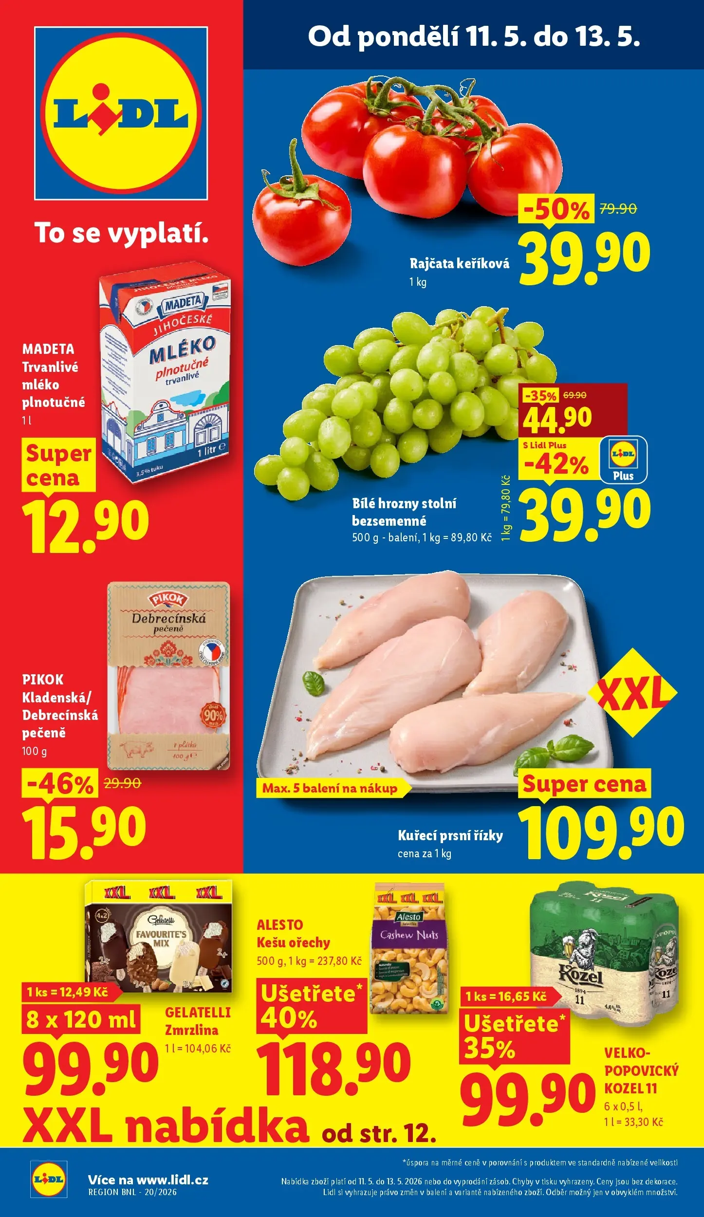 Lidl leták od 10.05.2026 - Nový akční leták | Strana: 1
