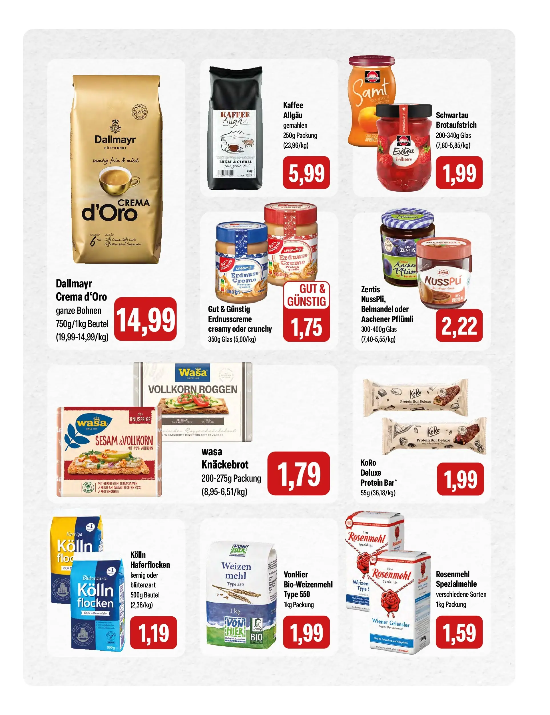 Feneberg Aktuelle Angebote (ab 15.05.2026) zum Blättern | Seite: 11 | Produkte: Kolln, Creme, Dallmayr, Flocken