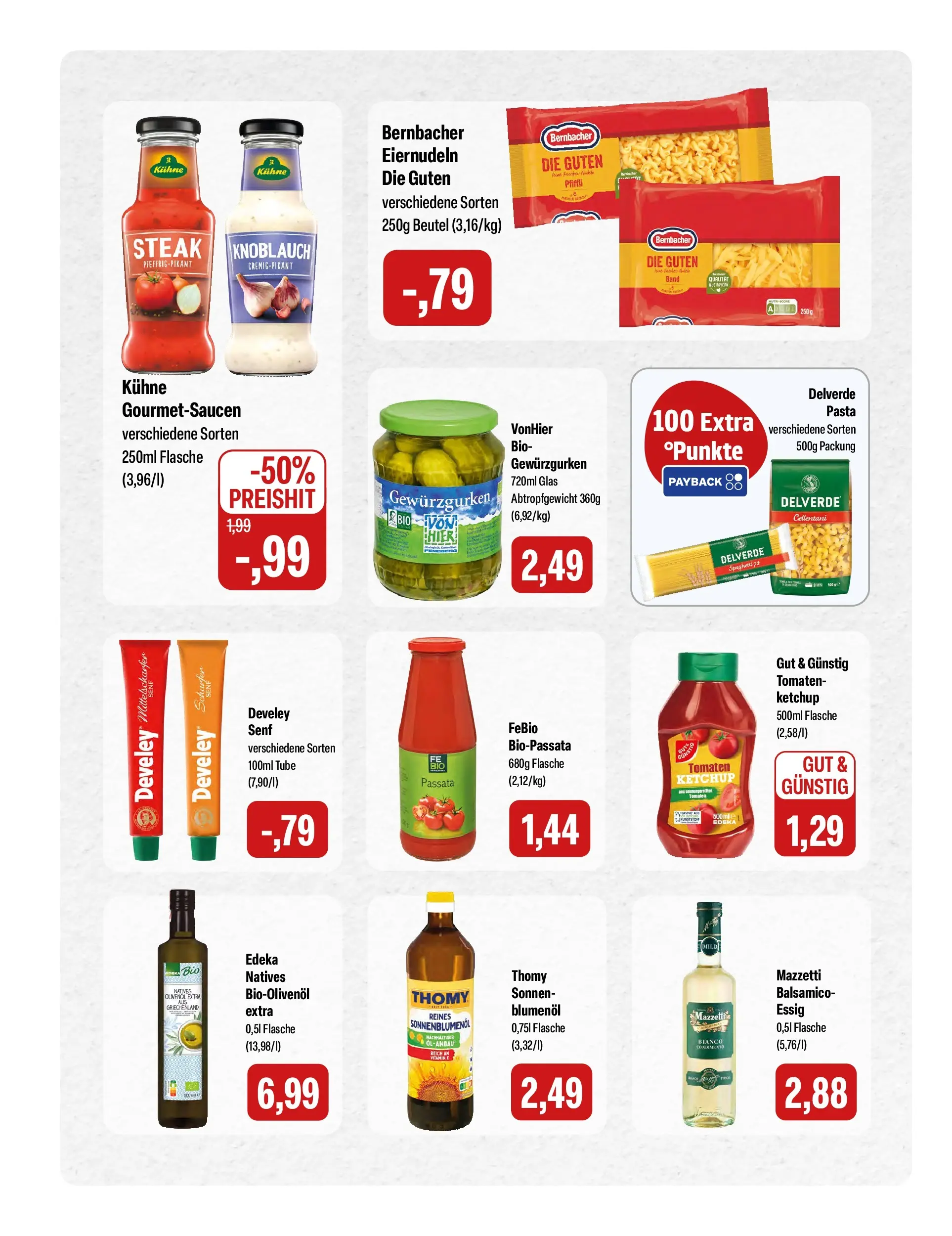 Feneberg Aktuelle Angebote (ab 15.05.2026) zum Blättern | Seite: 12 | Produkte: Sonnenblumenol, Olivenol, Pasta, Steak