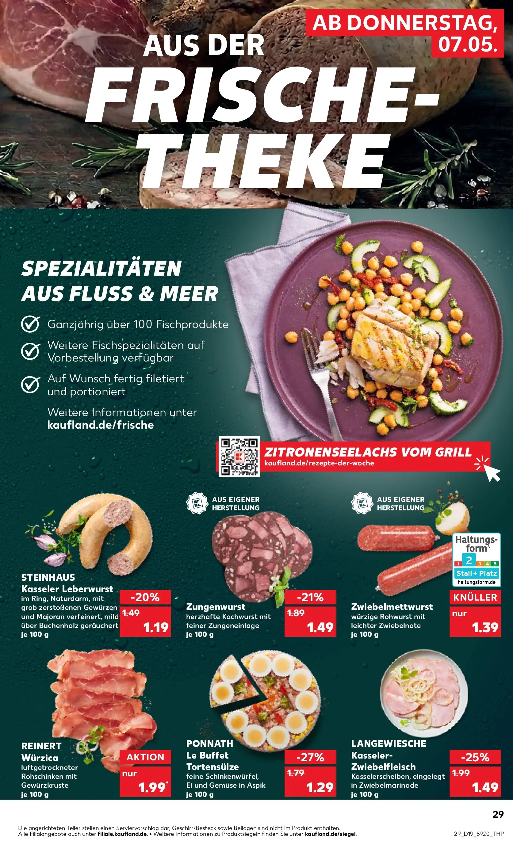 Prospekt Kaufland ab 07.05.2026 » Angebote Online zum Blättern | Seite: 29 | Produkte: Grill, Theke, Gemüse