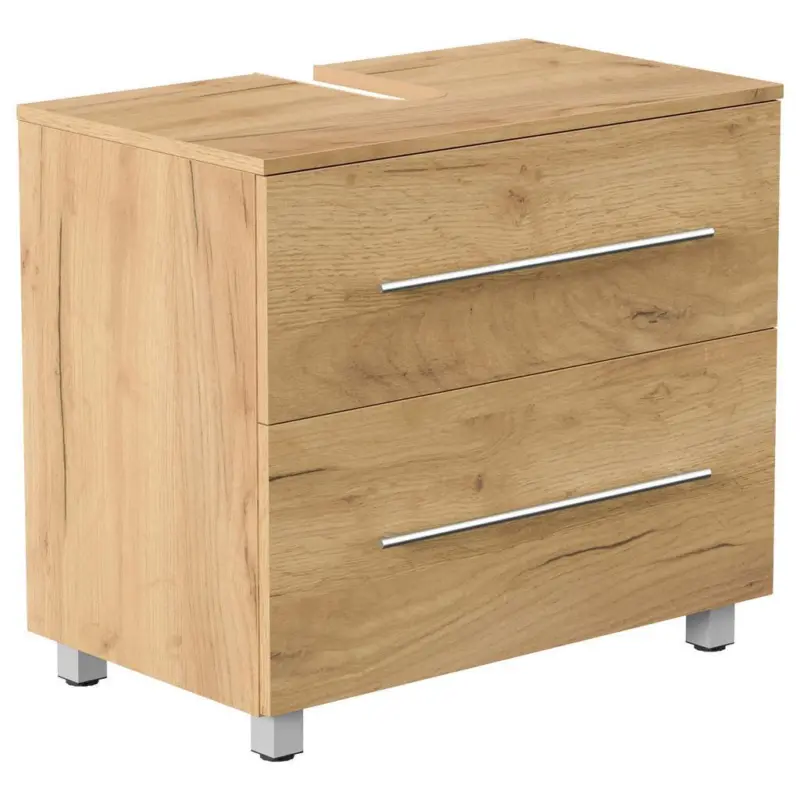 Waschbeckenunterschrank Mondial Eiche Dekor B: 70 cm