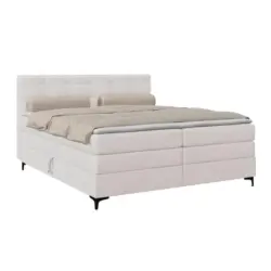 Boxspringbett MITTO Champagner 180x200 cm