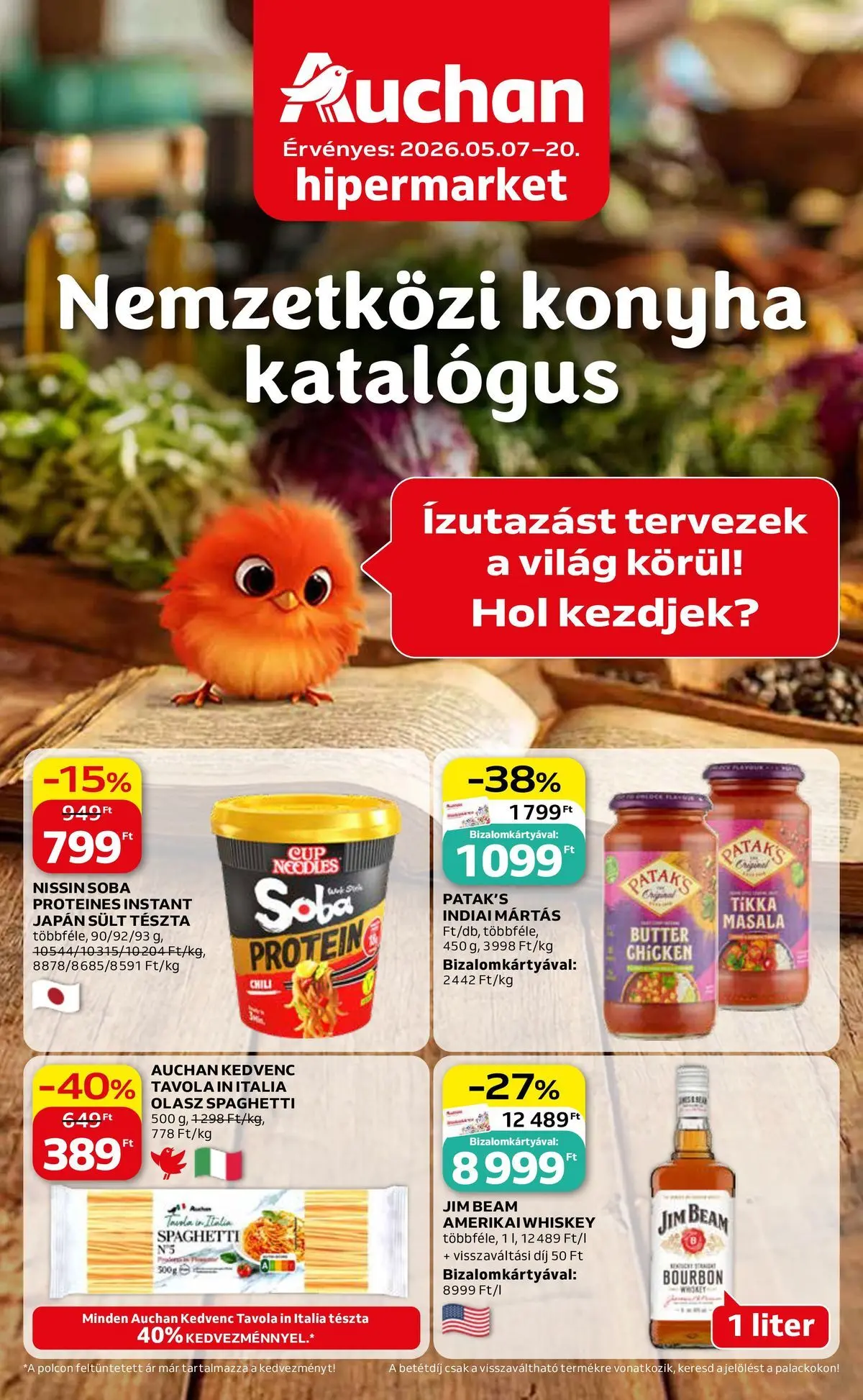 Auchan akciós újság Fót - 2026.05.08. -tól/töl > akció, lapozható szórólap 🛍️ | Oldal: 1