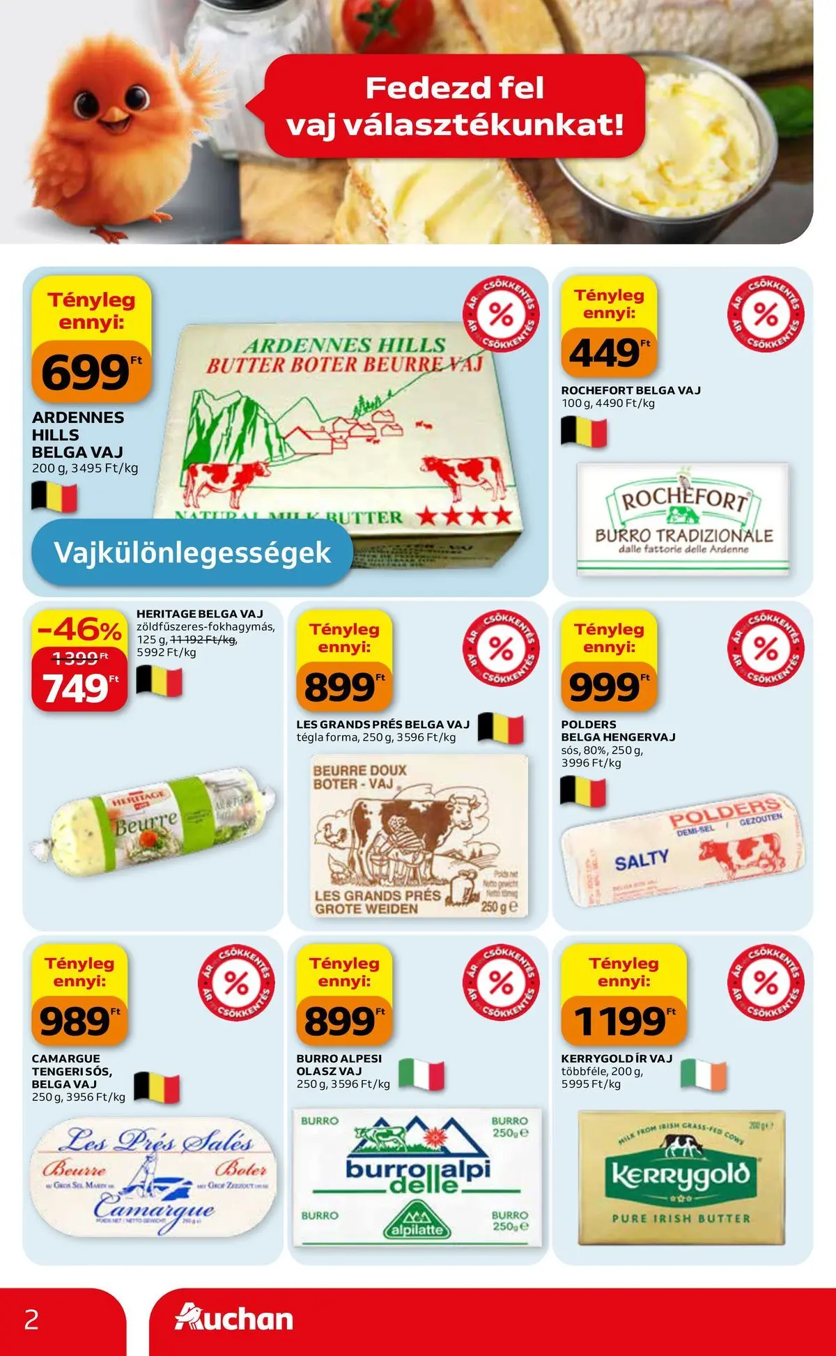 Auchan akciós újság Fót - 2026.05.08. -tól/töl > akció, lapozható szórólap 🛍️ | Oldal: 2