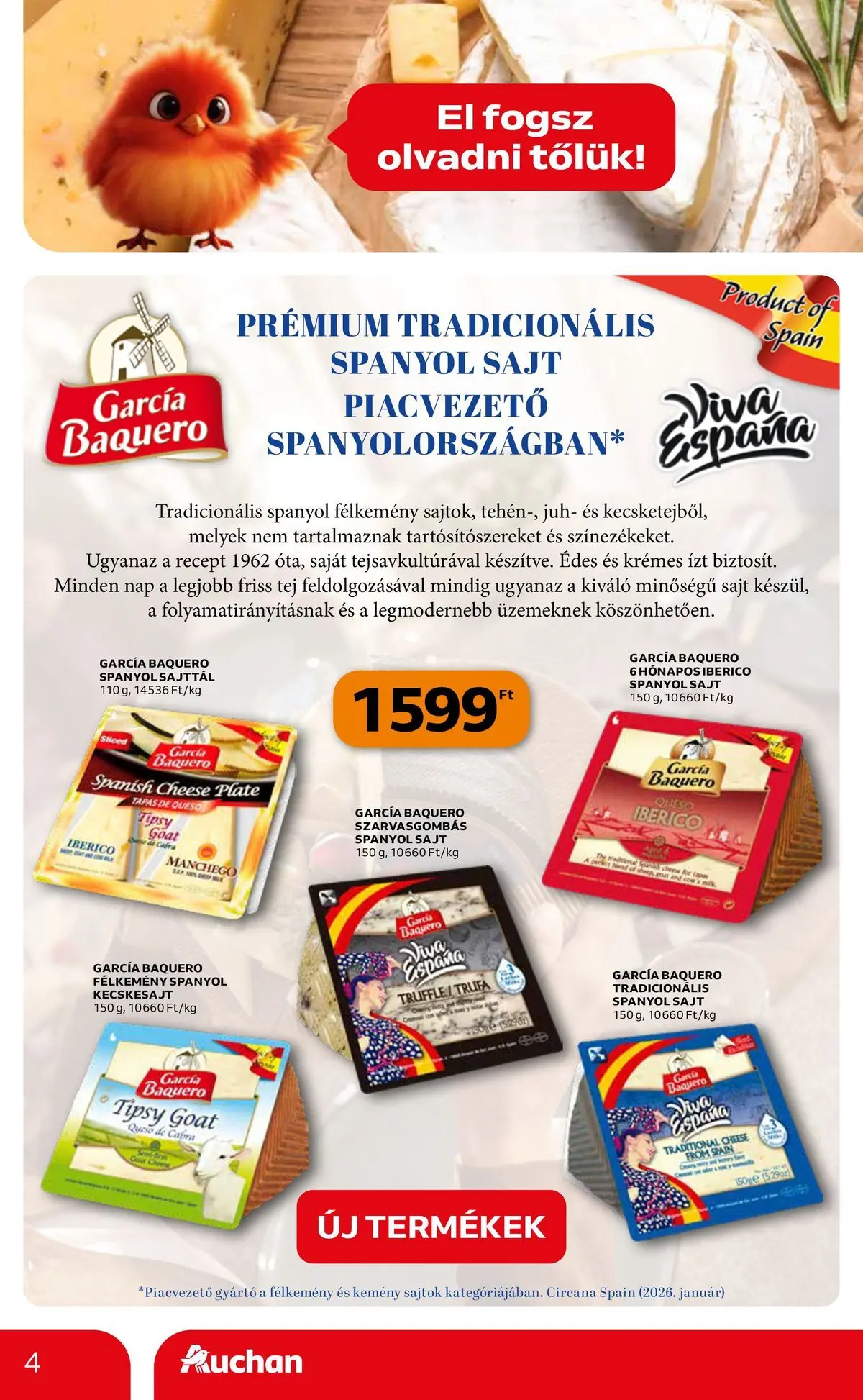 Auchan akciós újság Fót - 2026.05.08. -tól/töl > akció, lapozható szórólap 🛍️ | Oldal: 4