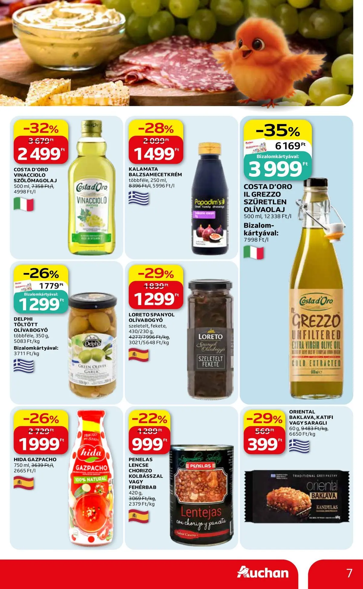 Auchan akciós újság Fót - 2026.05.08. -tól/töl > akció, lapozható szórólap 🛍️ | Oldal: 7