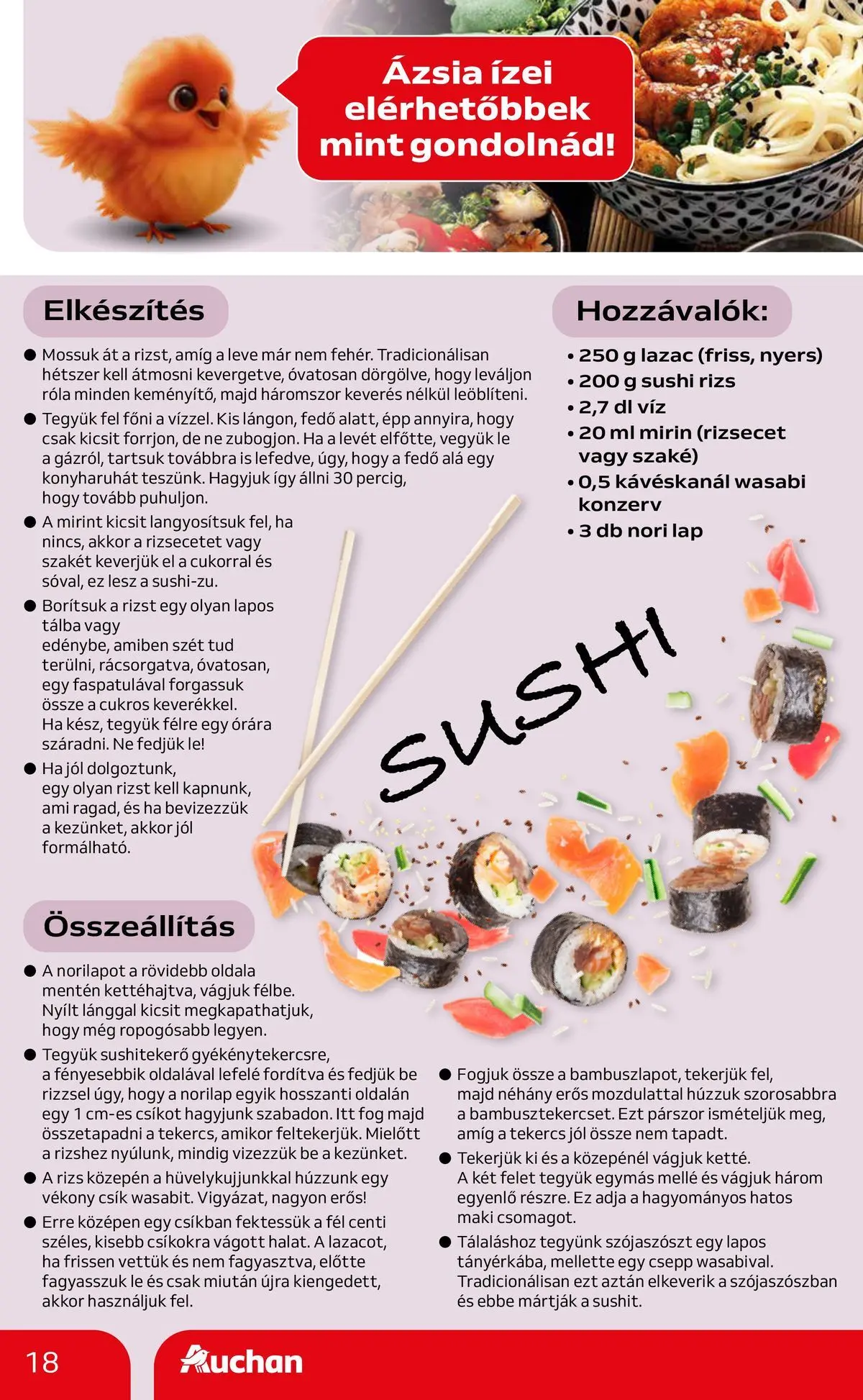 Auchan akciós újság Fót - 2026.05.08. -tól/töl > akció, lapozható szórólap 🛍️ | Oldal: 18
