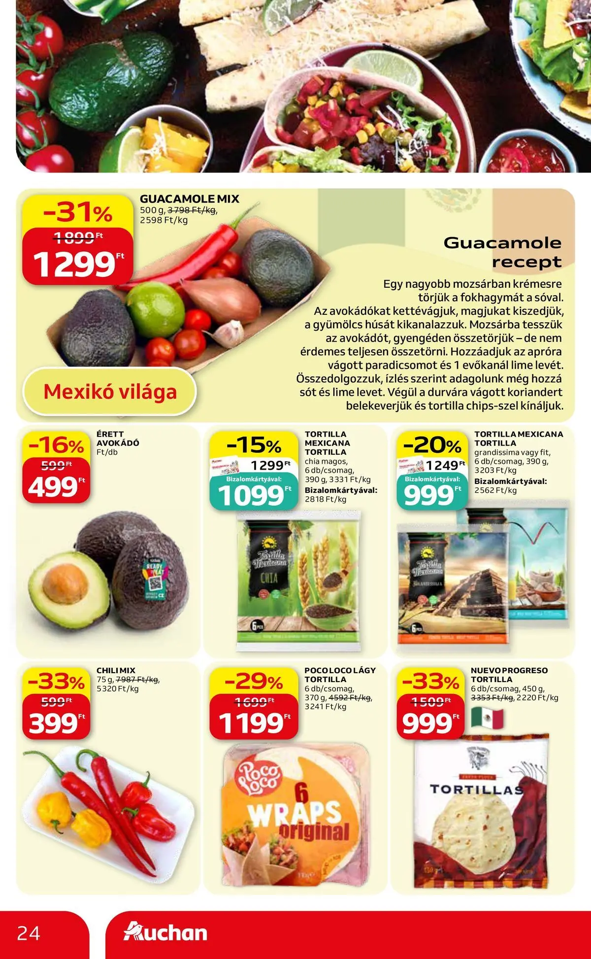 Auchan akciós újság Fót - 2026.05.08. -tól/töl > akció, lapozható szórólap 🛍️ | Oldal: 24
