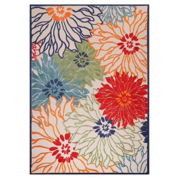 Sanat Outdoorteppich FLORAL