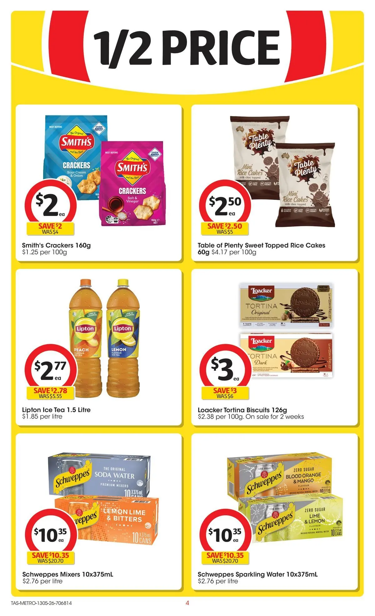 ﻿Coles catalogue valid from 13/05/2026 > Online Australia | Page: 4 | Products: Cream, Vinegar, Lime, Oven