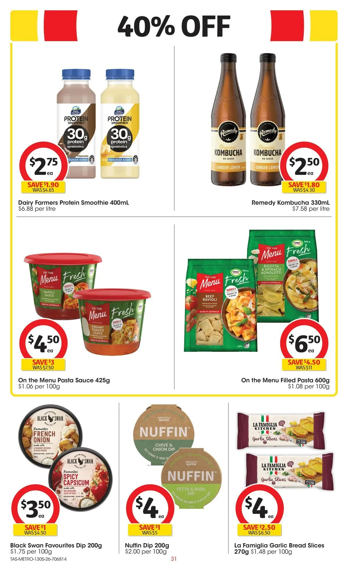 ﻿Coles catalogue valid from 13/05/2026 > Online Australia | Page: 31 | Products: Dairy, Bread, Beef, Sugar