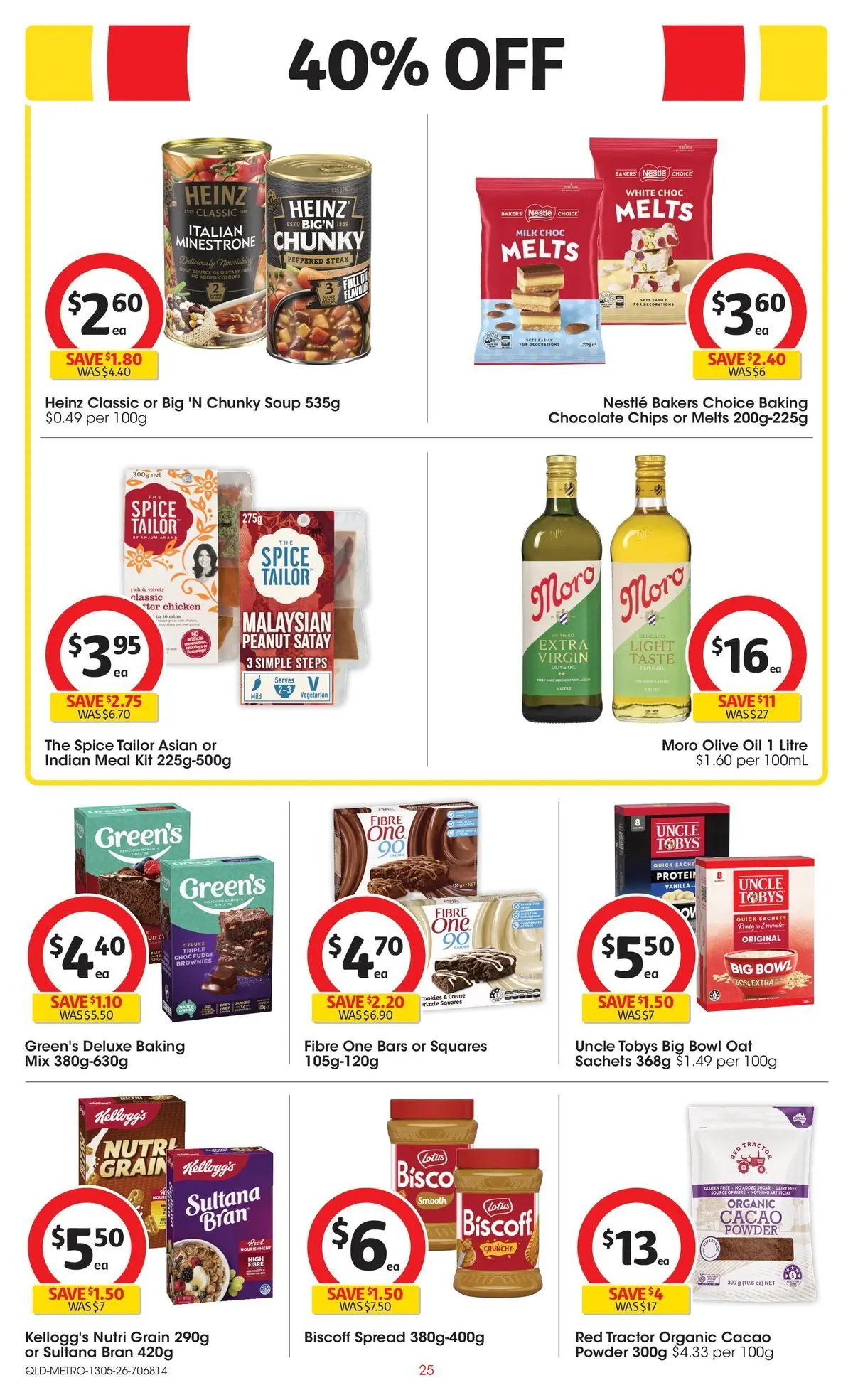 ﻿Coles catalogue valid from 13/05/2026 > Online Australia | Page: 25 | Products: Powder, Oil, Olive oil, Soup