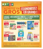 Supermarch&eacute; MATCH ACHETEZ EN GROS &Eacute;CONOMISEZ EN GRAND - au 24.05.2026