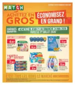 Supermarch&eacute; MATCH ACHETEZ EN GROS &Eacute;CONOMISEZ EN GRAND - au 24.05.2026