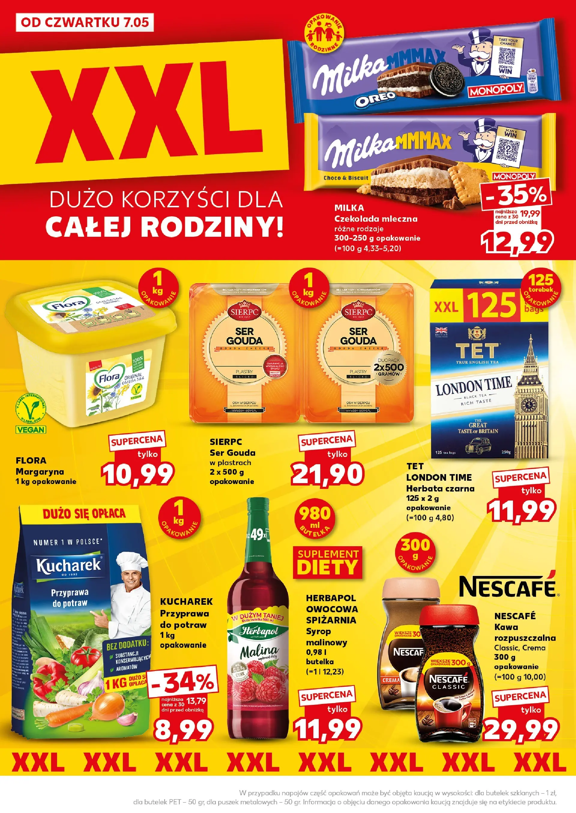 Kaufland gazetka - Super Sobota od 09.05.2026 - od jutra PDF | Strona: 8 | Produkty: Syrop, Bez laktozy, Kawa, Ser gouda