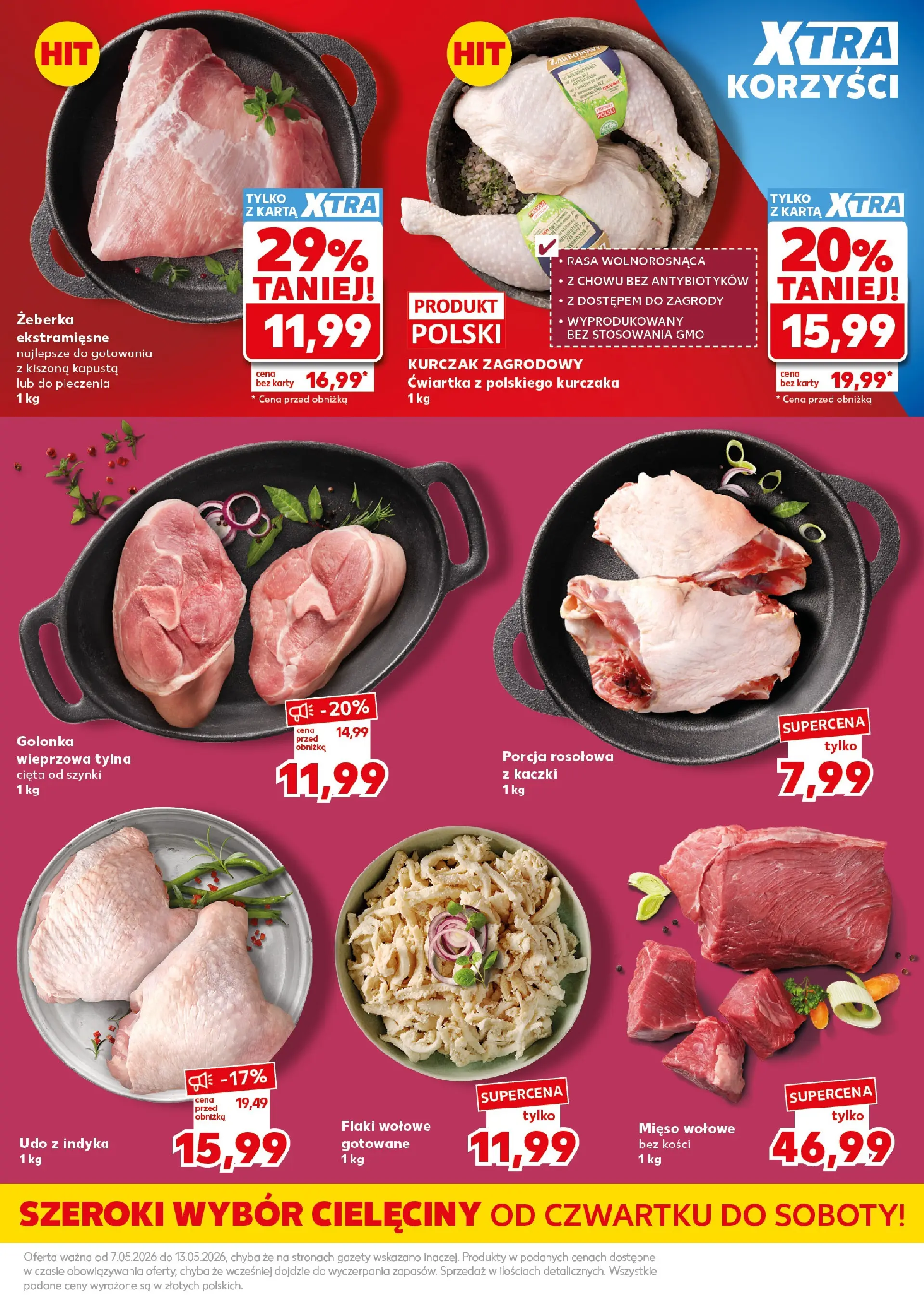 Kaufland gazetka - Super Sobota od 09.05.2026 - od jutra PDF | Strona: 15 | Produkty: Kapusta, Kurczak, Flaki, Flaki wołowe