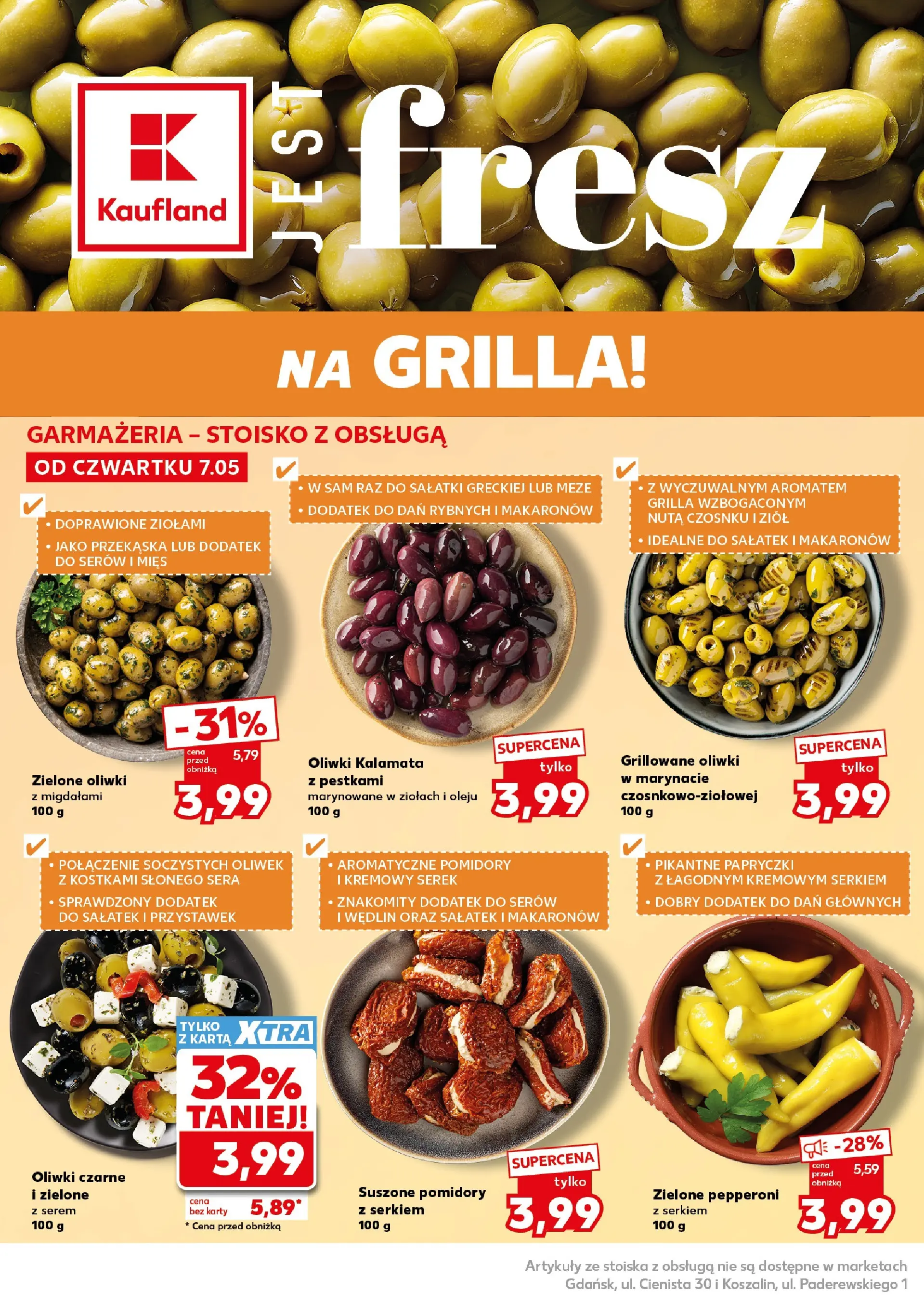 Kaufland gazetka - Super Sobota od 09.05.2026 - od jutra PDF | Strona: 18 | Produkty: Serek, Suszone pomidory, Pomidory, Oliwki czarne