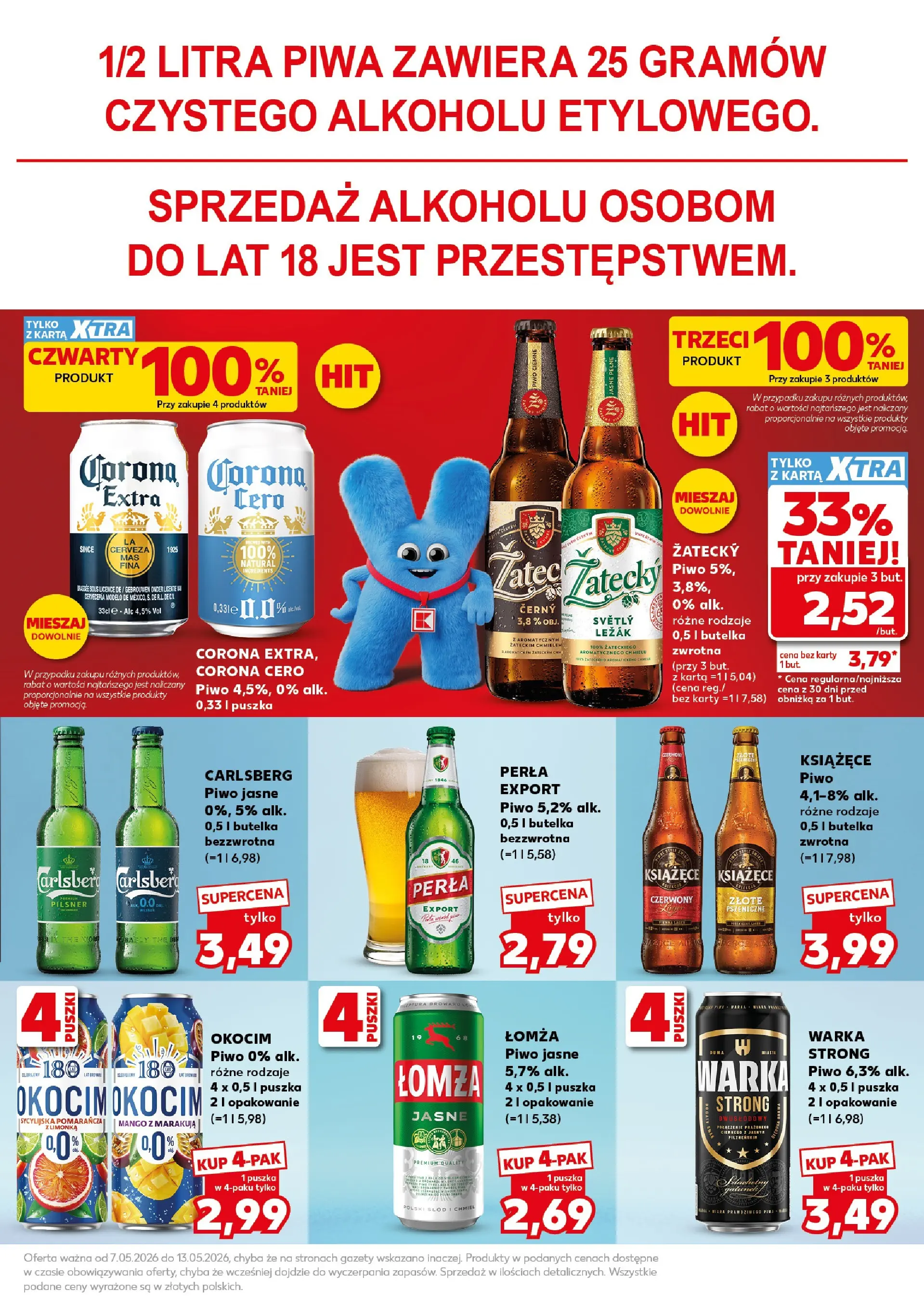 Kaufland gazetka - Super Sobota od 09.05.2026 - od jutra PDF | Strona: 25 | Produkty: Mango, Leżak, Warka, Piwo