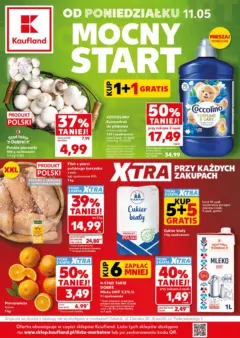 Pogląd oferty "Kaufland gazetka - Mocny start" - ważna od 11.05.2026