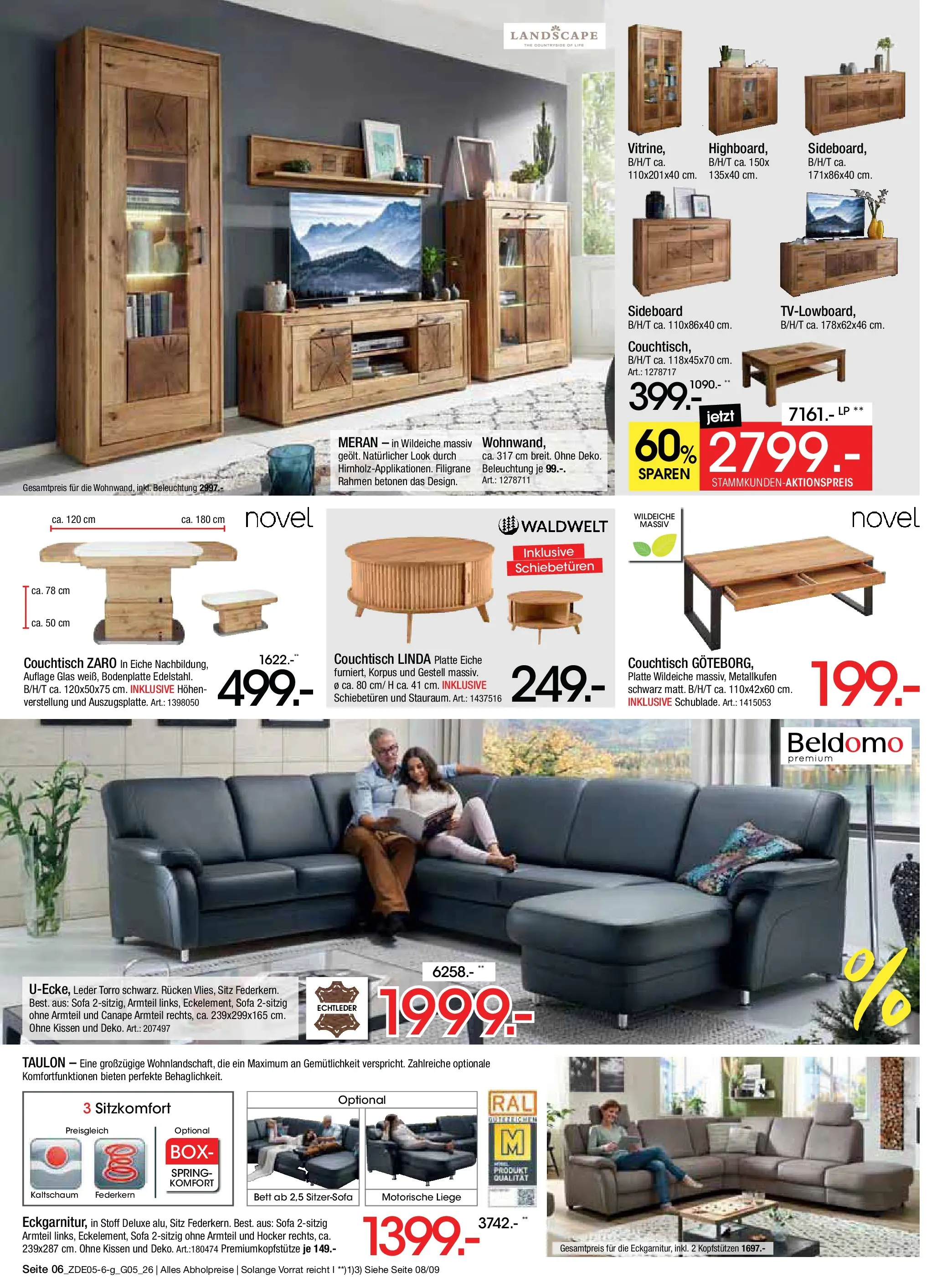 Zurbrüggen - Zurbrüggen: MaiDays Shopping (ab 08.05.2026) zum Blättern | Seite: 6 | Produkte: Hocker, Kissen, Sofa, Couchtisch