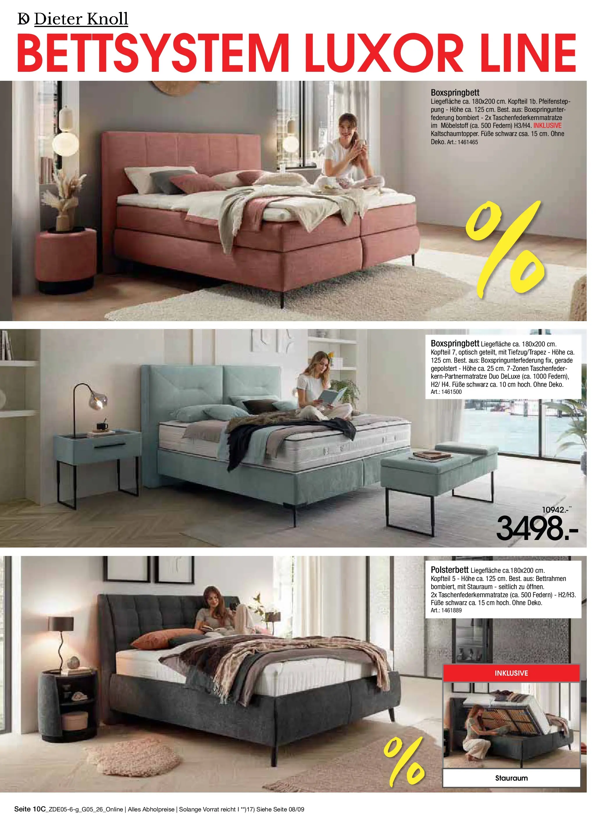 Zurbrüggen - Zurbrüggen: MaiDays Shopping (ab 08.05.2026) zum Blättern | Seite: 16 | Produkte: Boxspringbett, Polsterbett