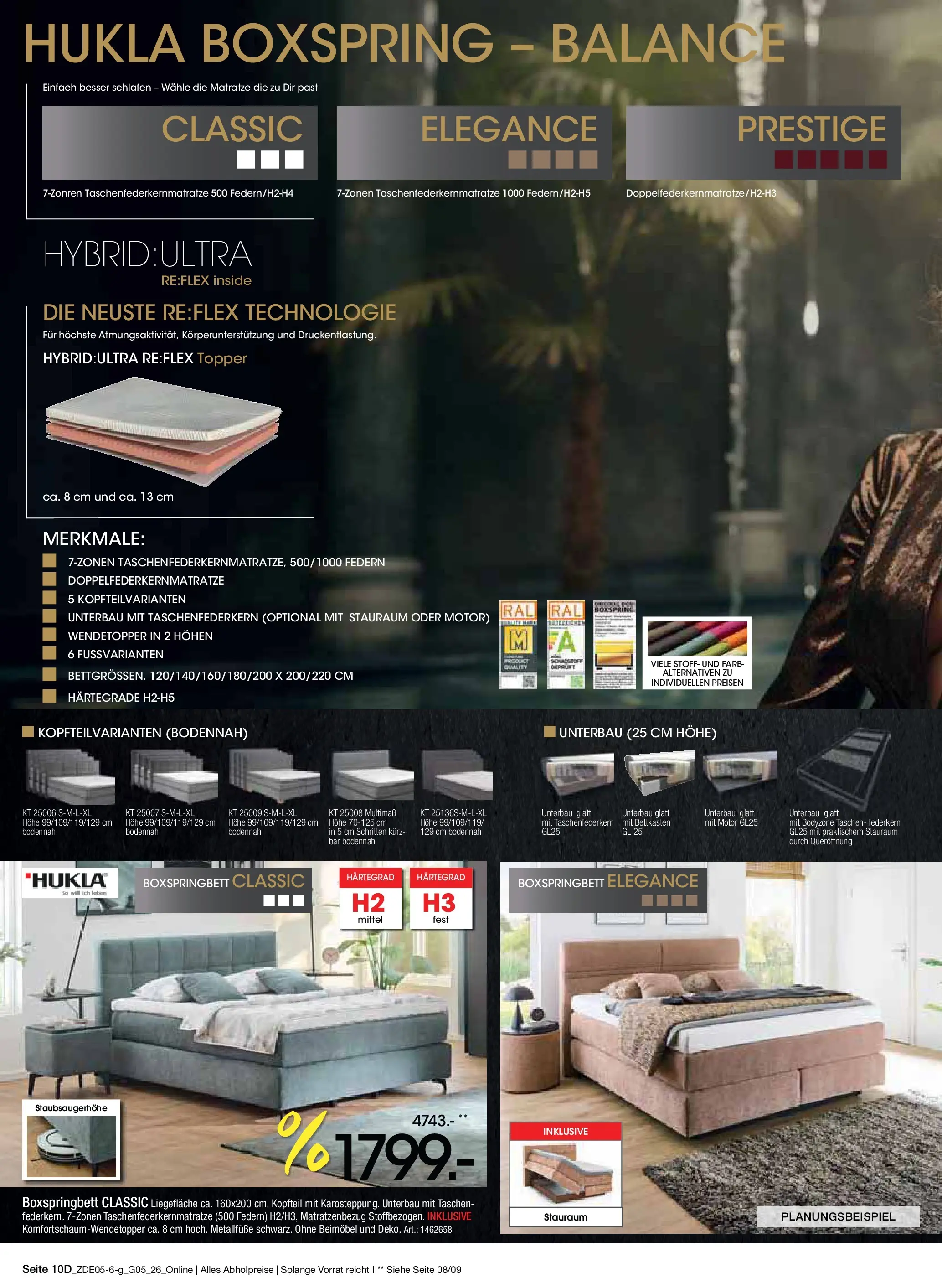 Zurbrüggen - Zurbrüggen: MaiDays Shopping (ab 08.05.2026) zum Blättern | Seite: 18 | Produkte: Matratze, Boxspringbett, Topper