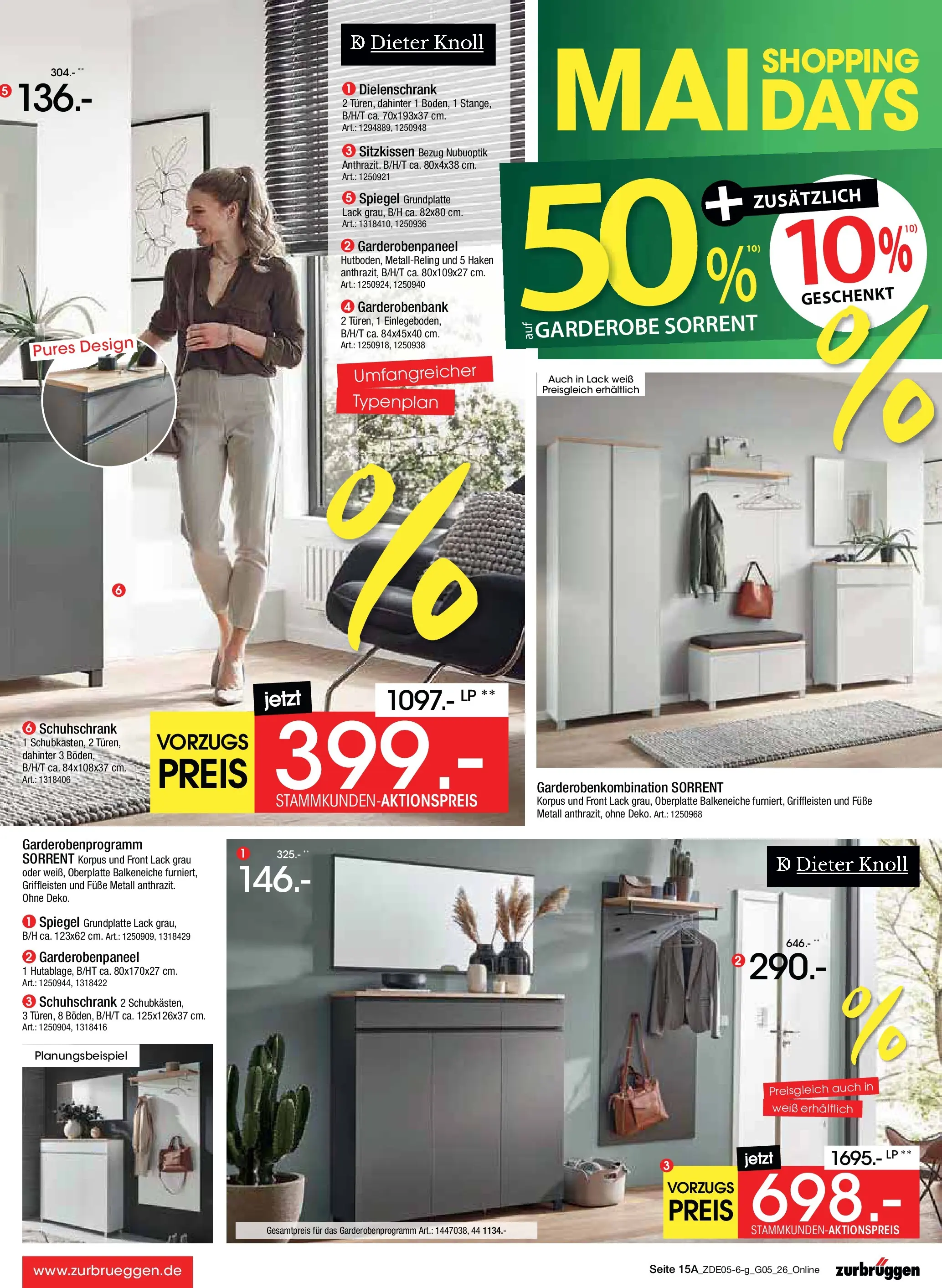 Zurbrüggen - Zurbrüggen: MaiDays Shopping (ab 08.05.2026) zum Blättern | Seite: 29 | Produkte: Spiegel